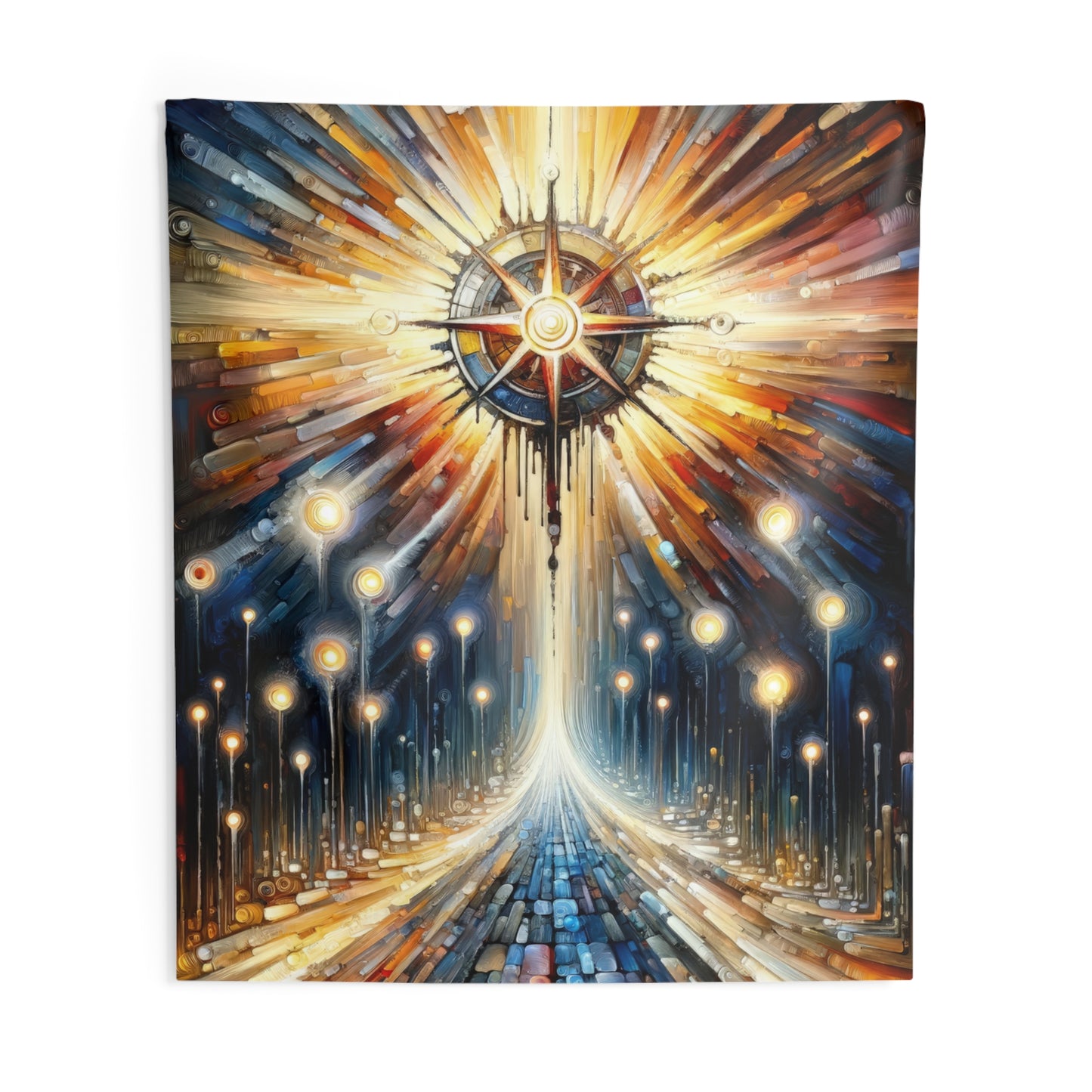 Wisdom Compass Journey Indoor Wall Tapestries