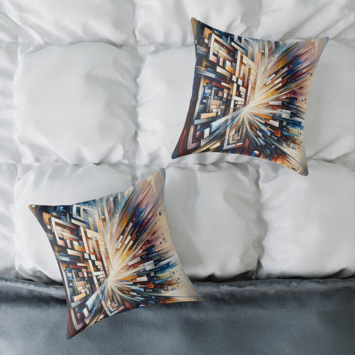 Pieces Unifying Focus Spun Polyester Pillow