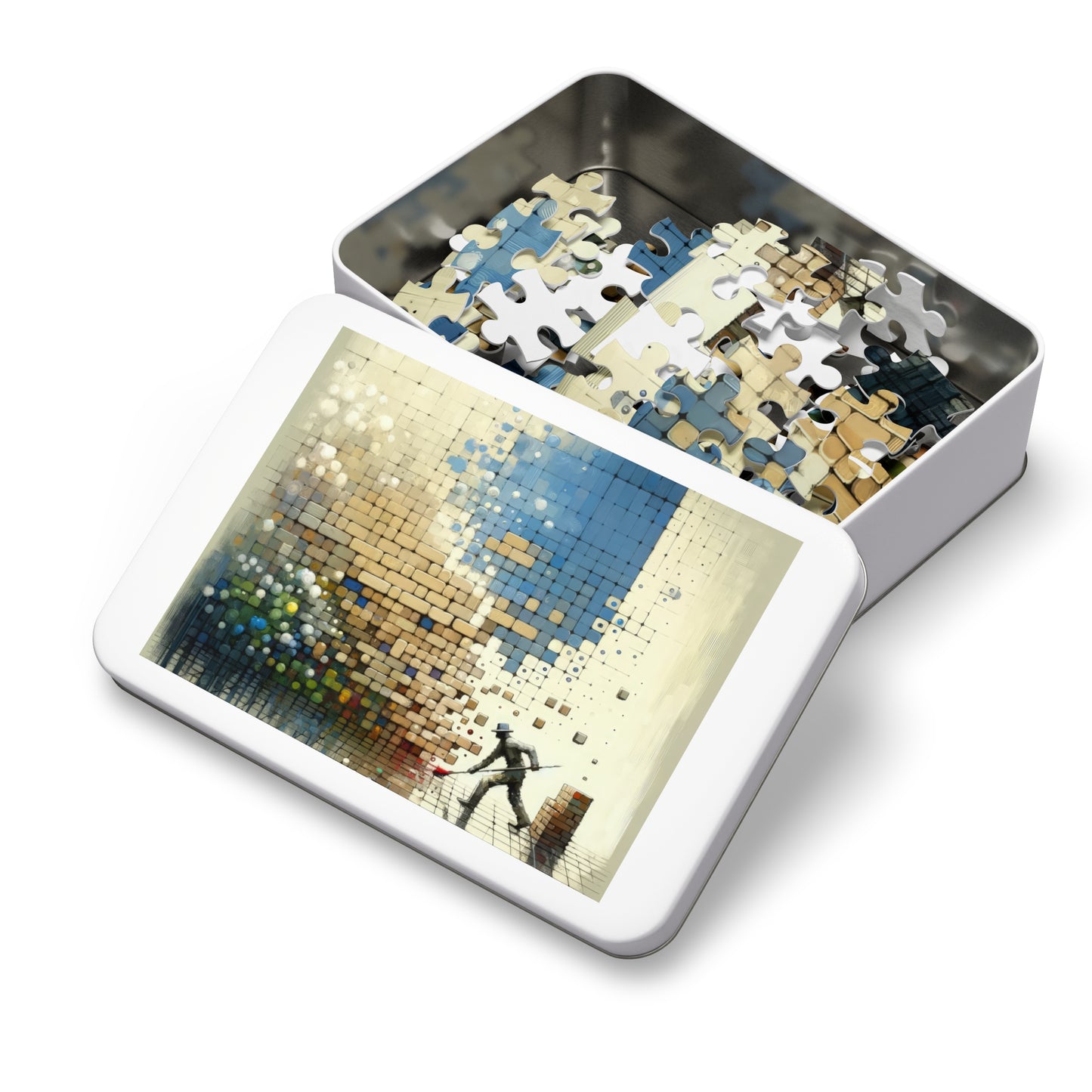 Change Tachism Everyday Jigsaw Puzzle (30, 110, 252, 500,1000-Piece)