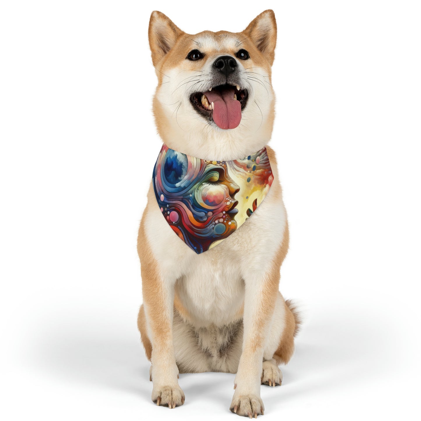 Mindful Melody Harmony Pet Bandana Collar