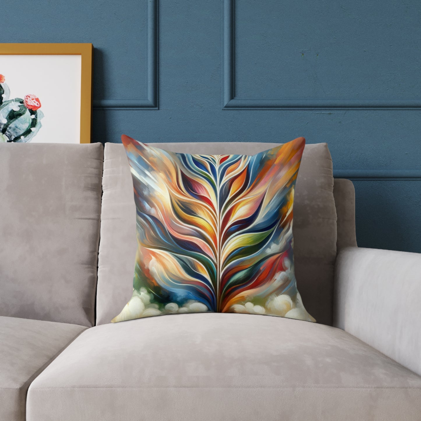 Sovereign Radiance Cultivation Spun Polyester Pillow
