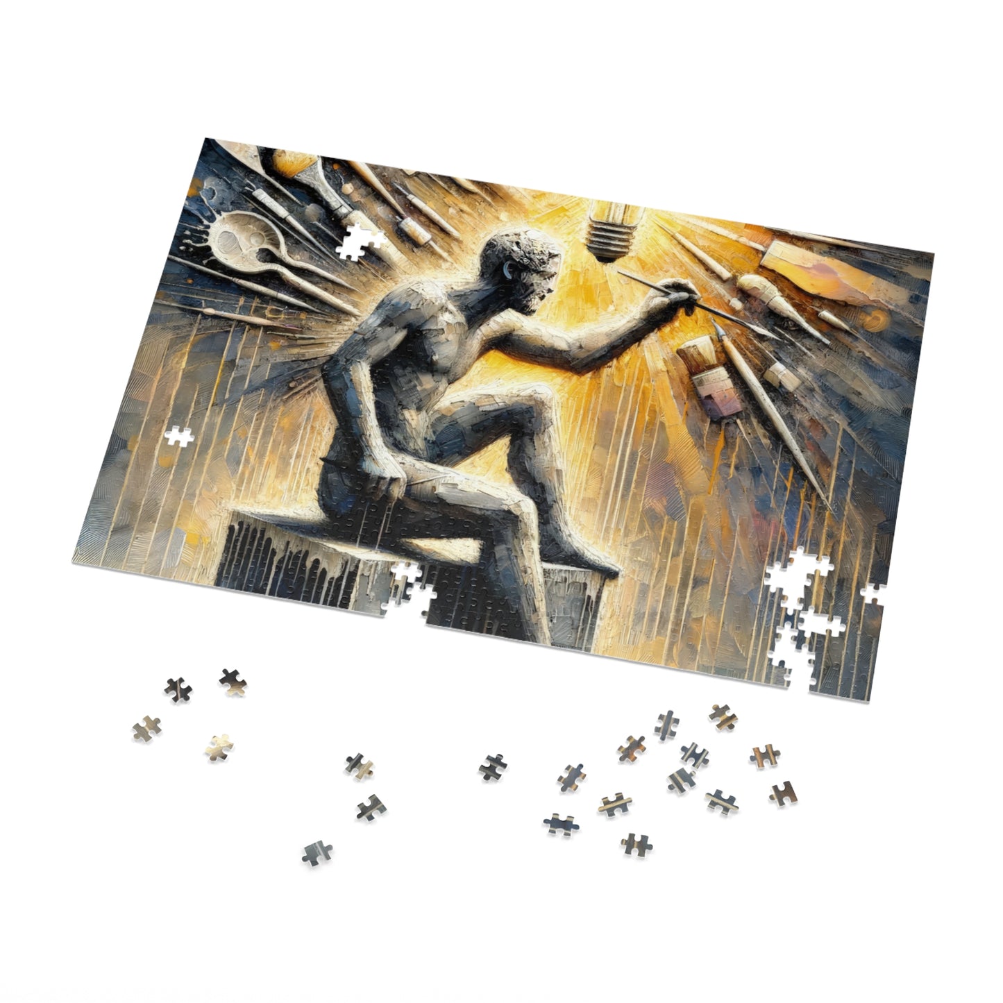 Idea Sculptor Genesis Jigsaw Puzzle (30, 110, 252, 500,1000-Piece)