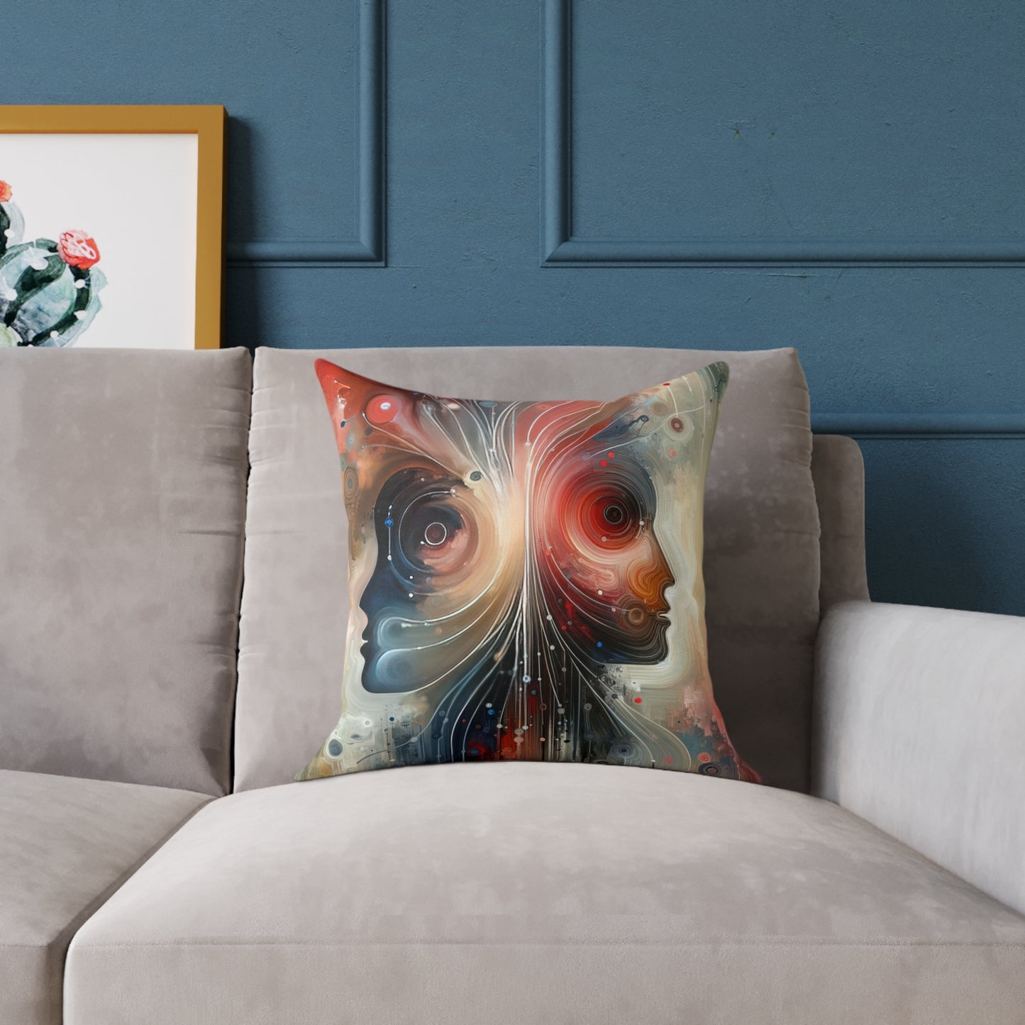 Empathetic Exchange Essence Spun Polyester Pillow