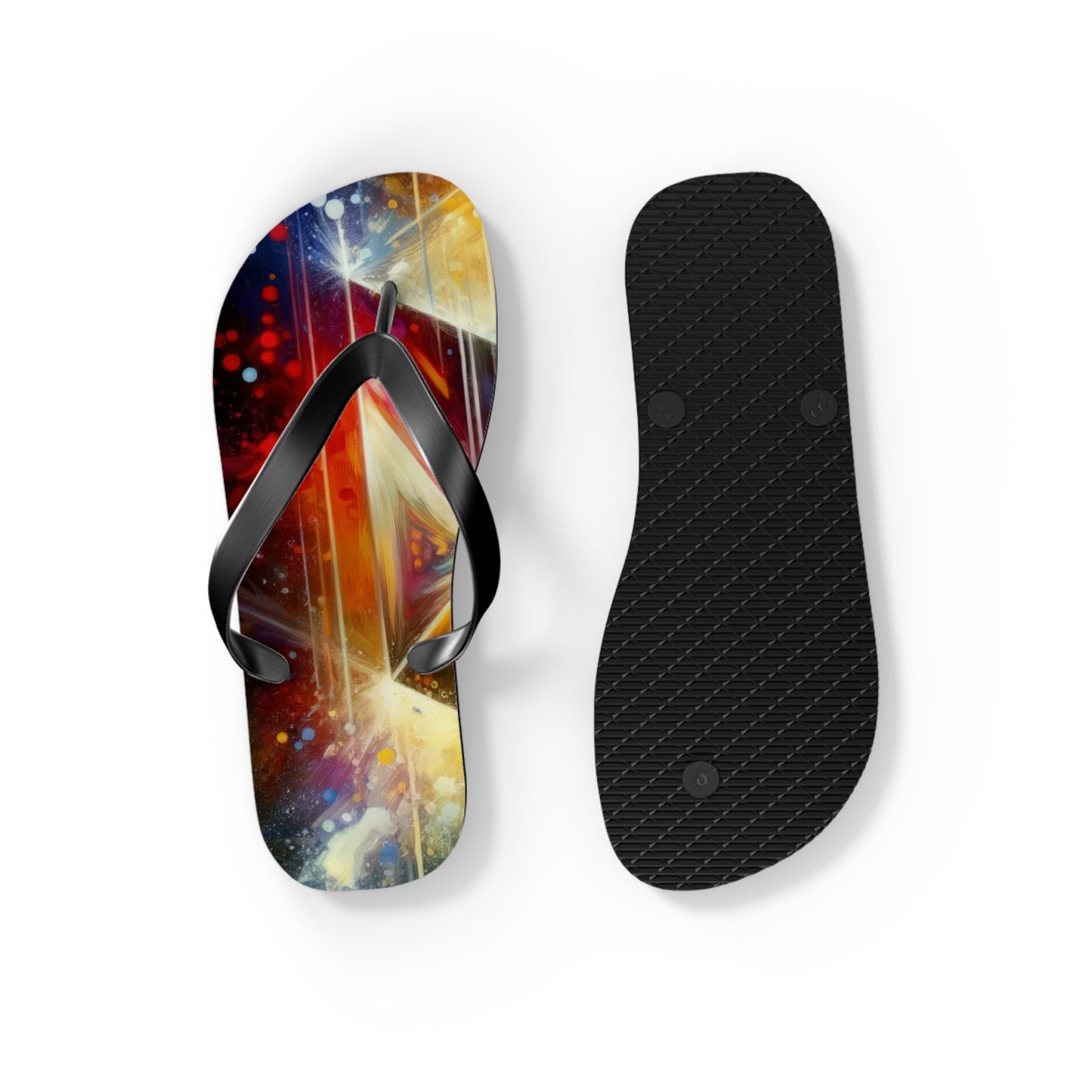 Prismatic Light Spectrum Flip Flops
