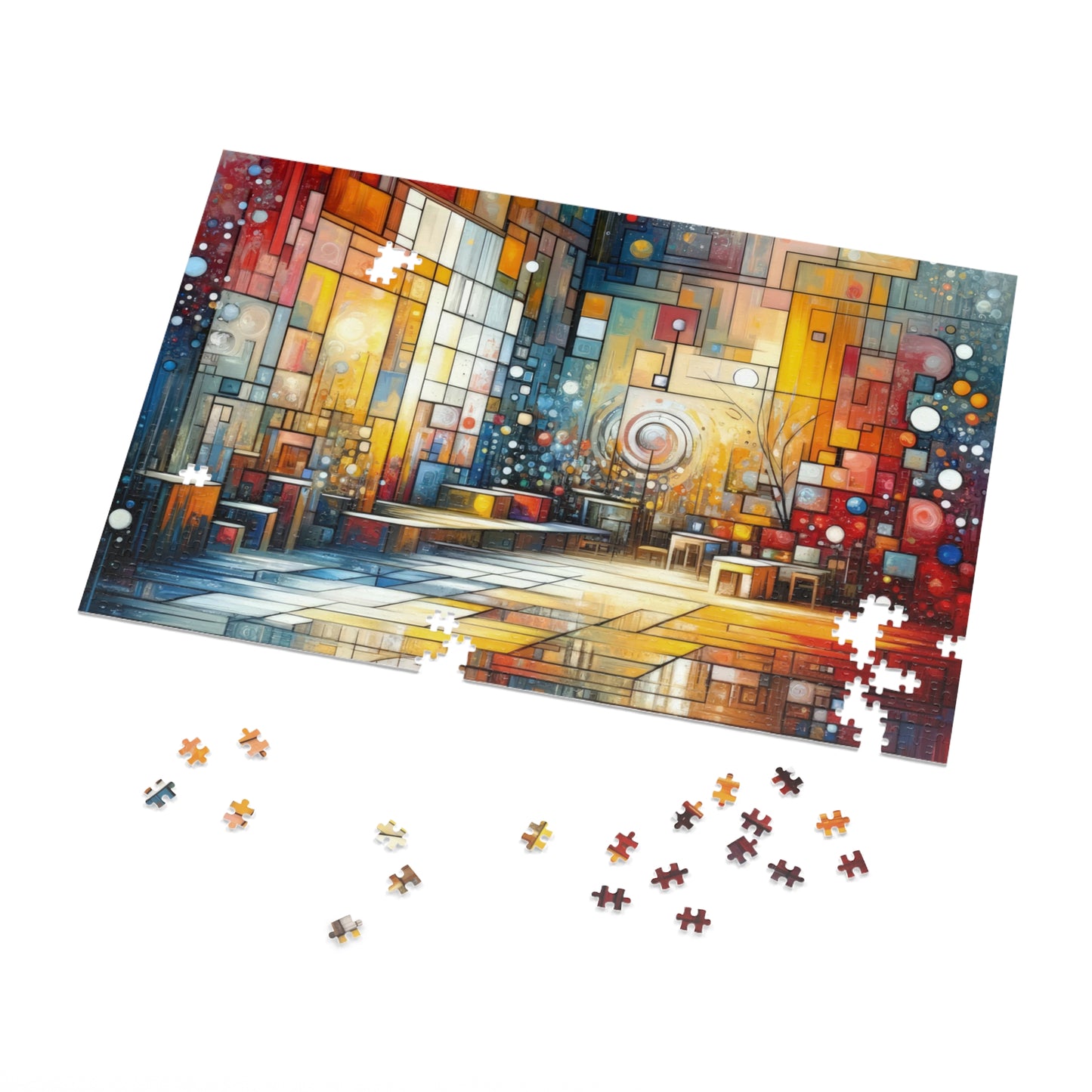 Reflective Habitation Art Jigsaw Puzzle (30, 110, 252, 500,1000-Piece)