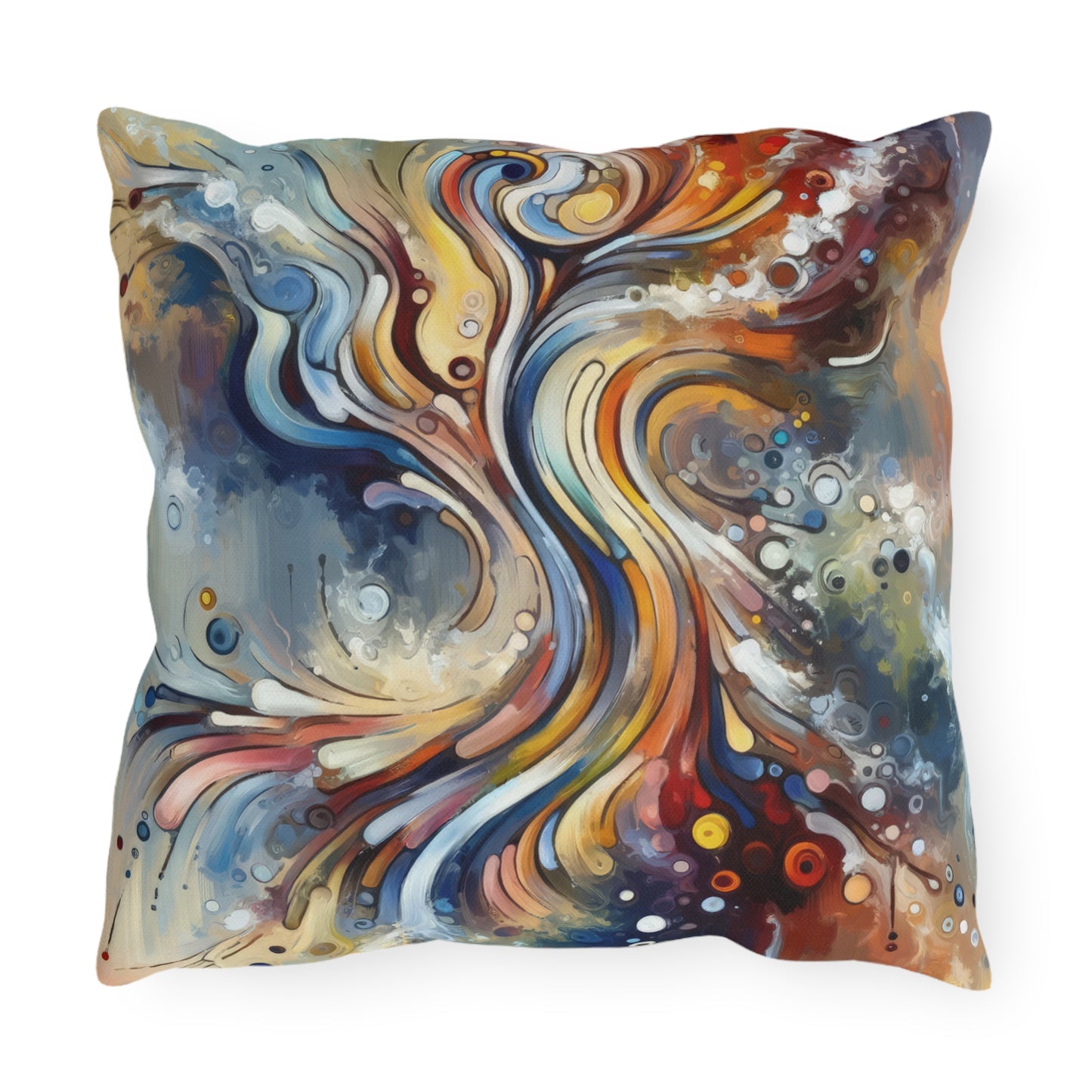 Mindfulness Motion Divine Outdoor Pillows