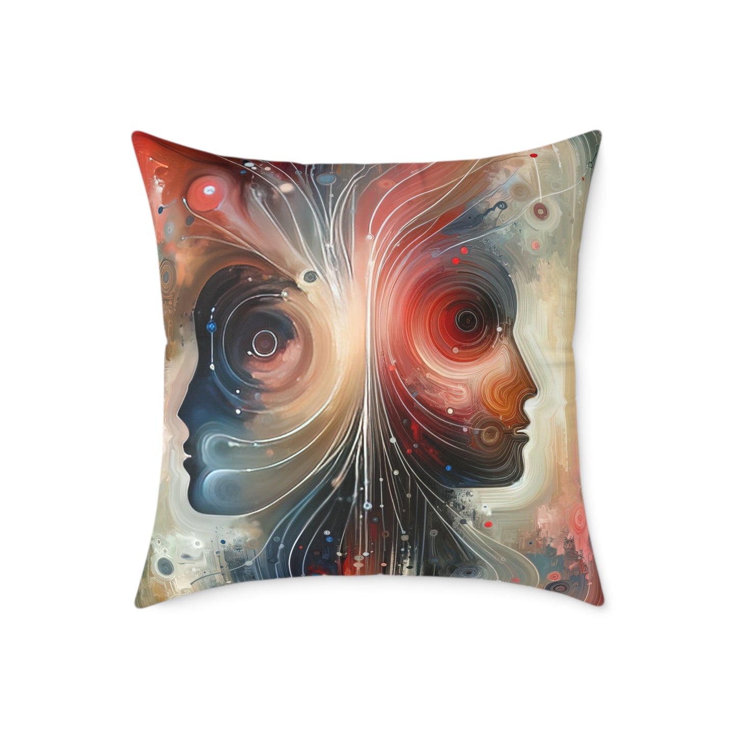 Empathetic Exchange Essence Spun Polyester Pillow
