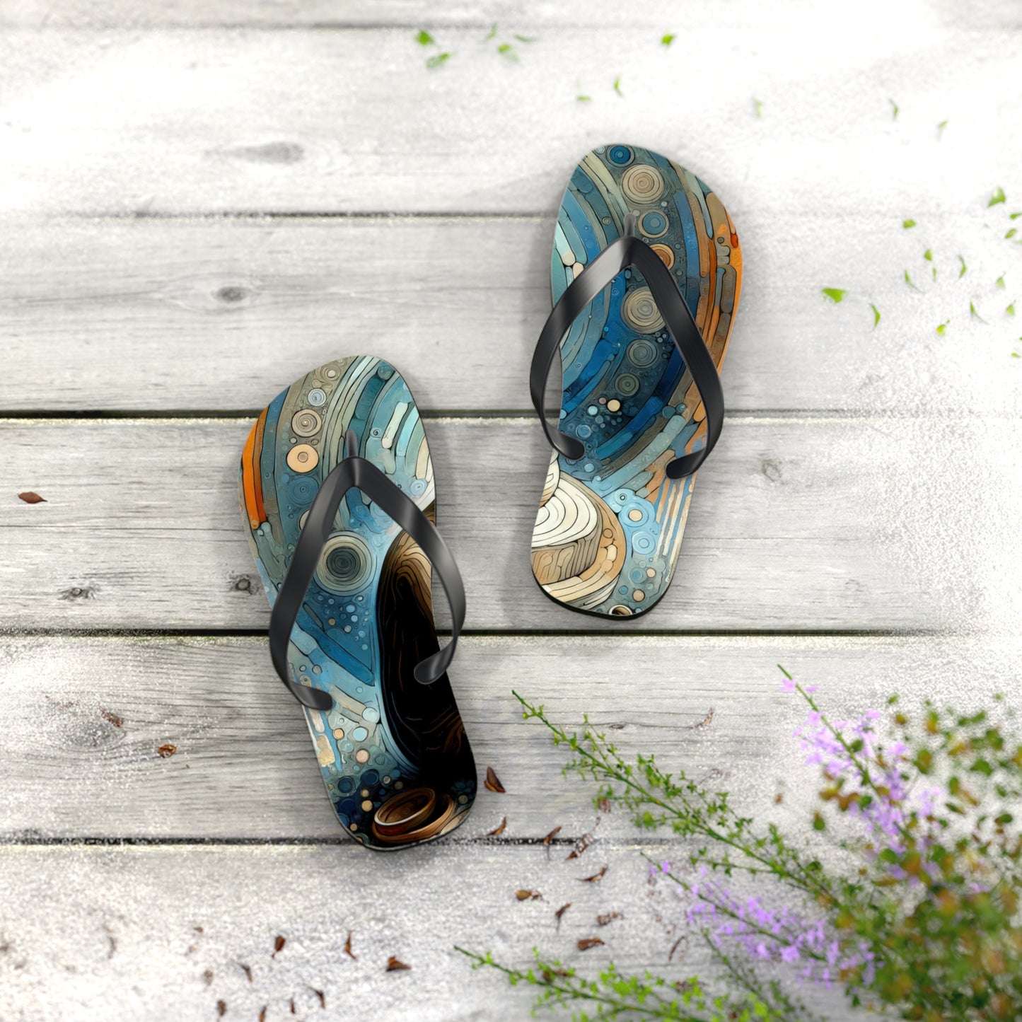 Crafting Semantic Pottery Flip Flops