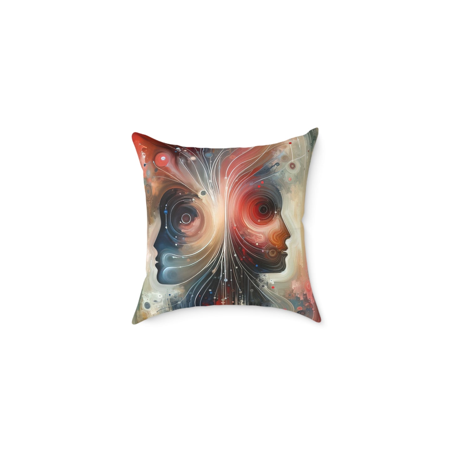 Empathetic Exchange Essence Spun Polyester Pillow