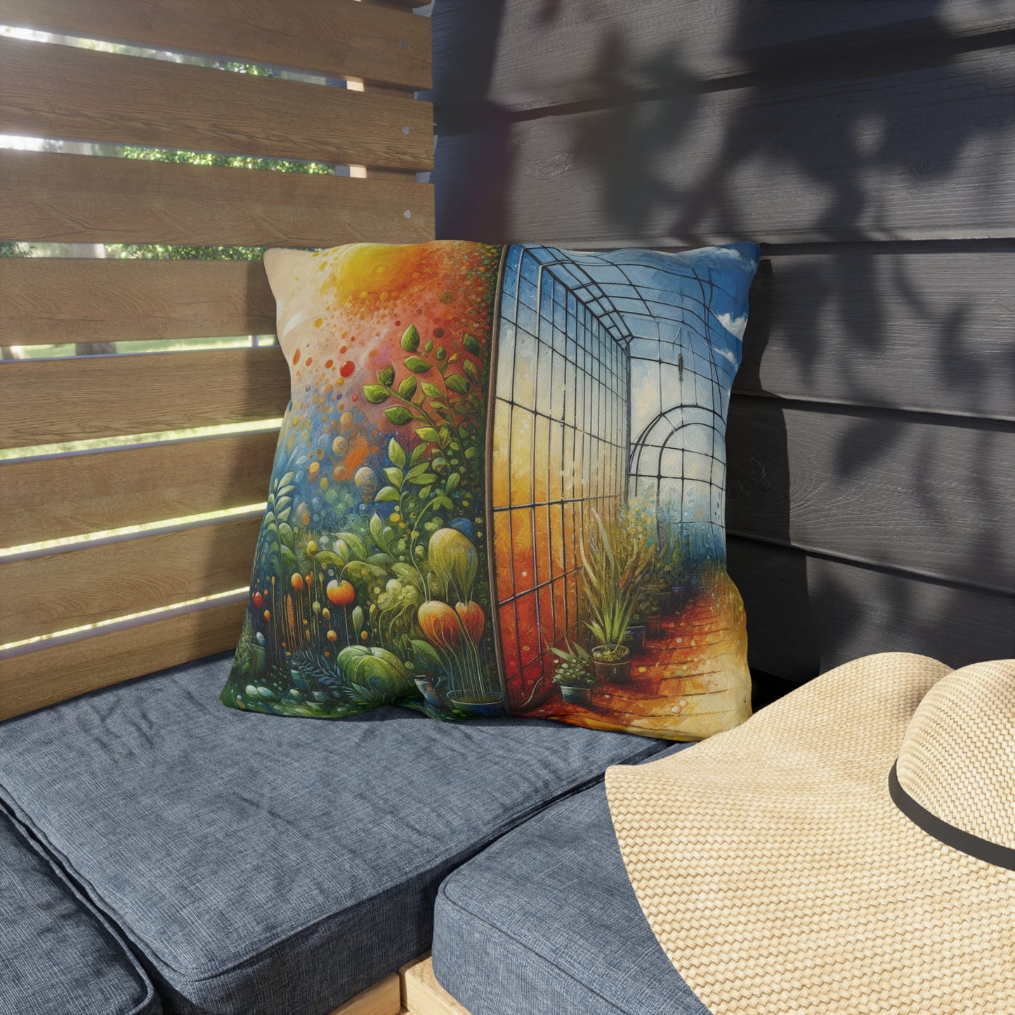 Greenhouse Digital Genesis Outdoor Pillows