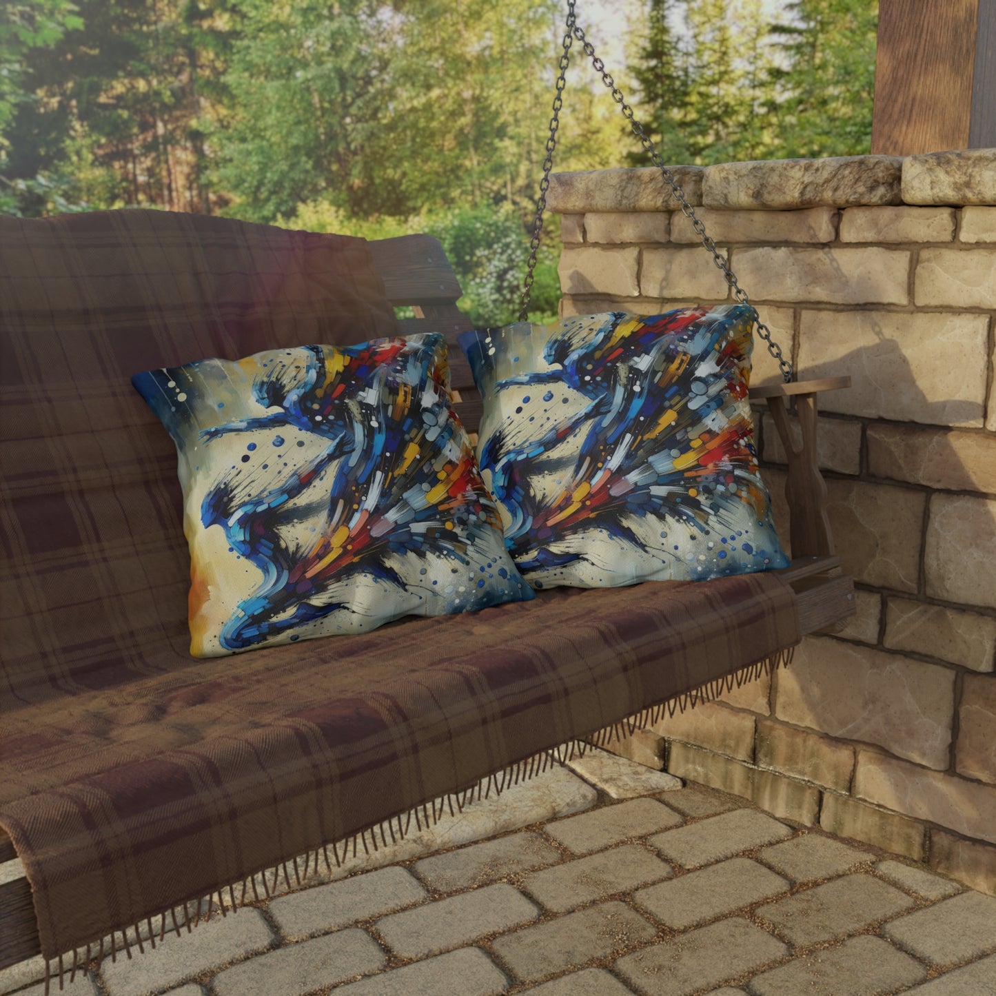 Empowering Mastery Cascade Outdoor Pillows