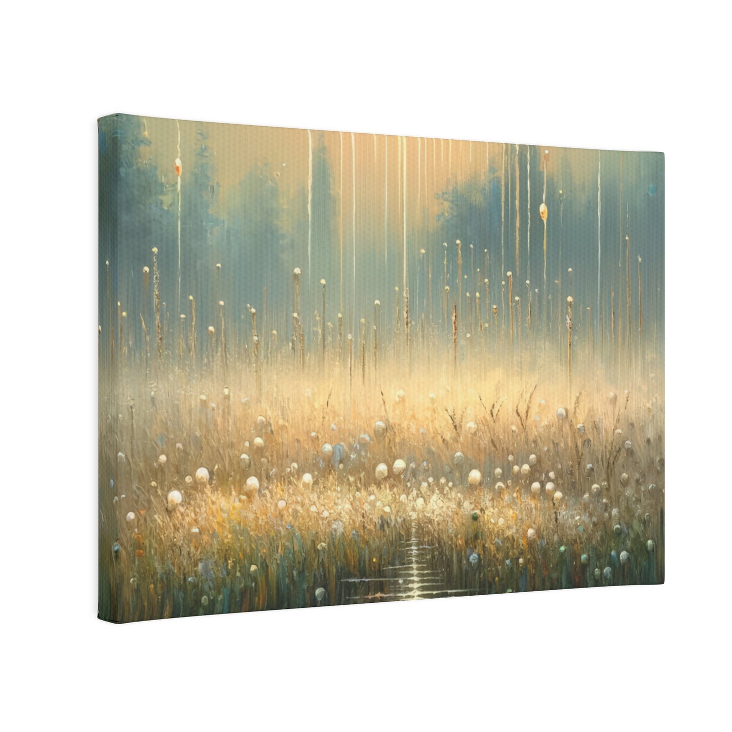 Observant Delicacy Heart Canvas Photo Tile
