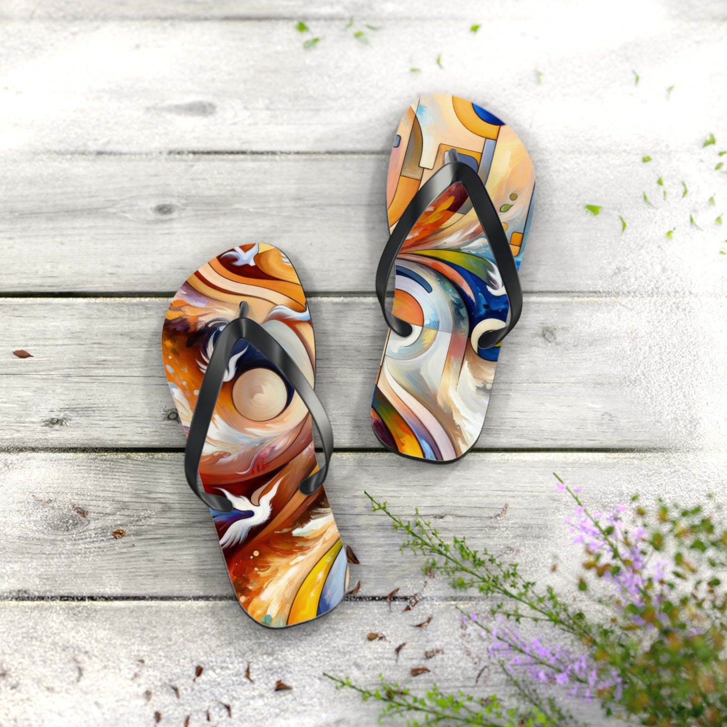 Companionable Lightness Journey Flip Flops
