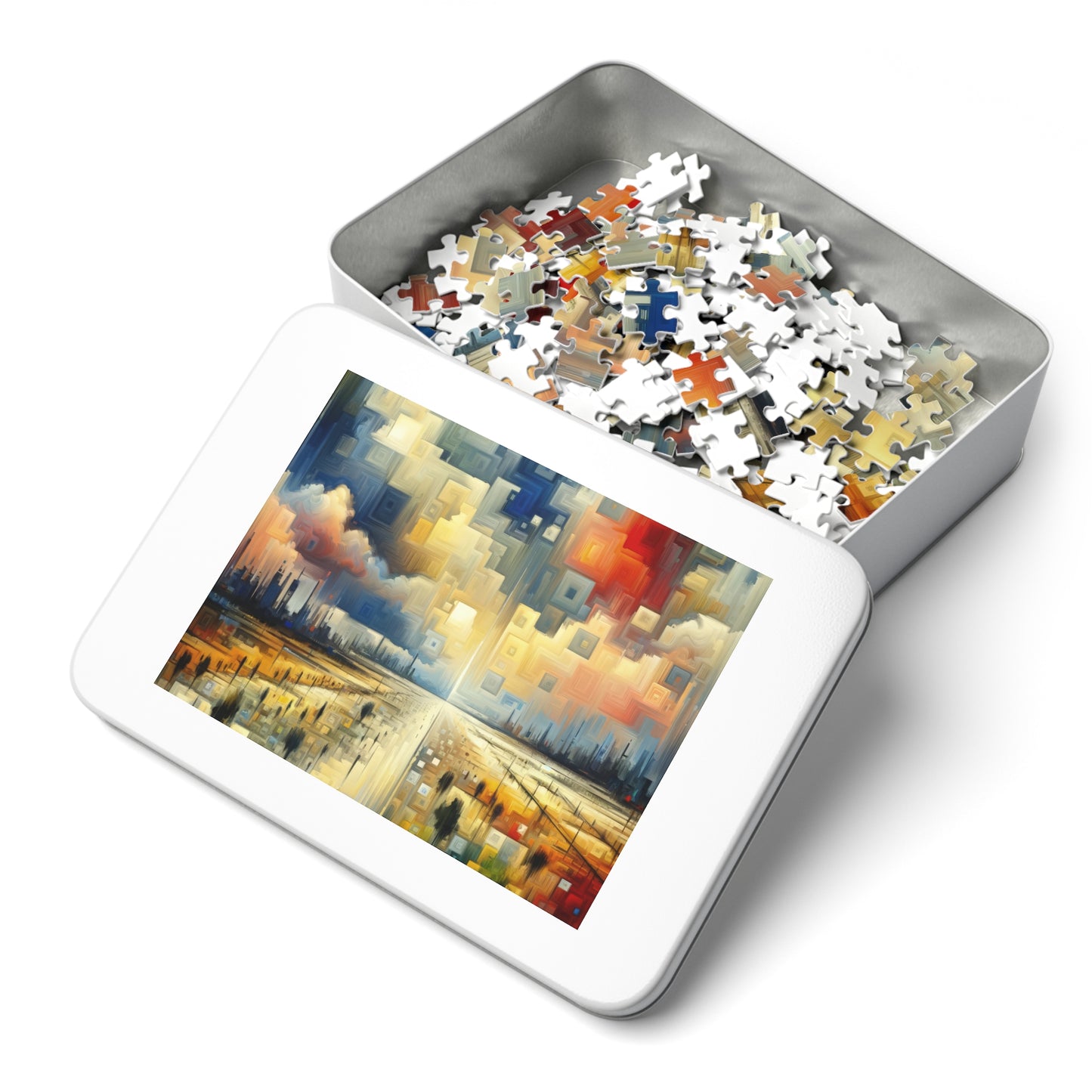 Earnest Gathering Rainwater Jigsaw Puzzle (30, 110, 252, 500,1000-Piece)