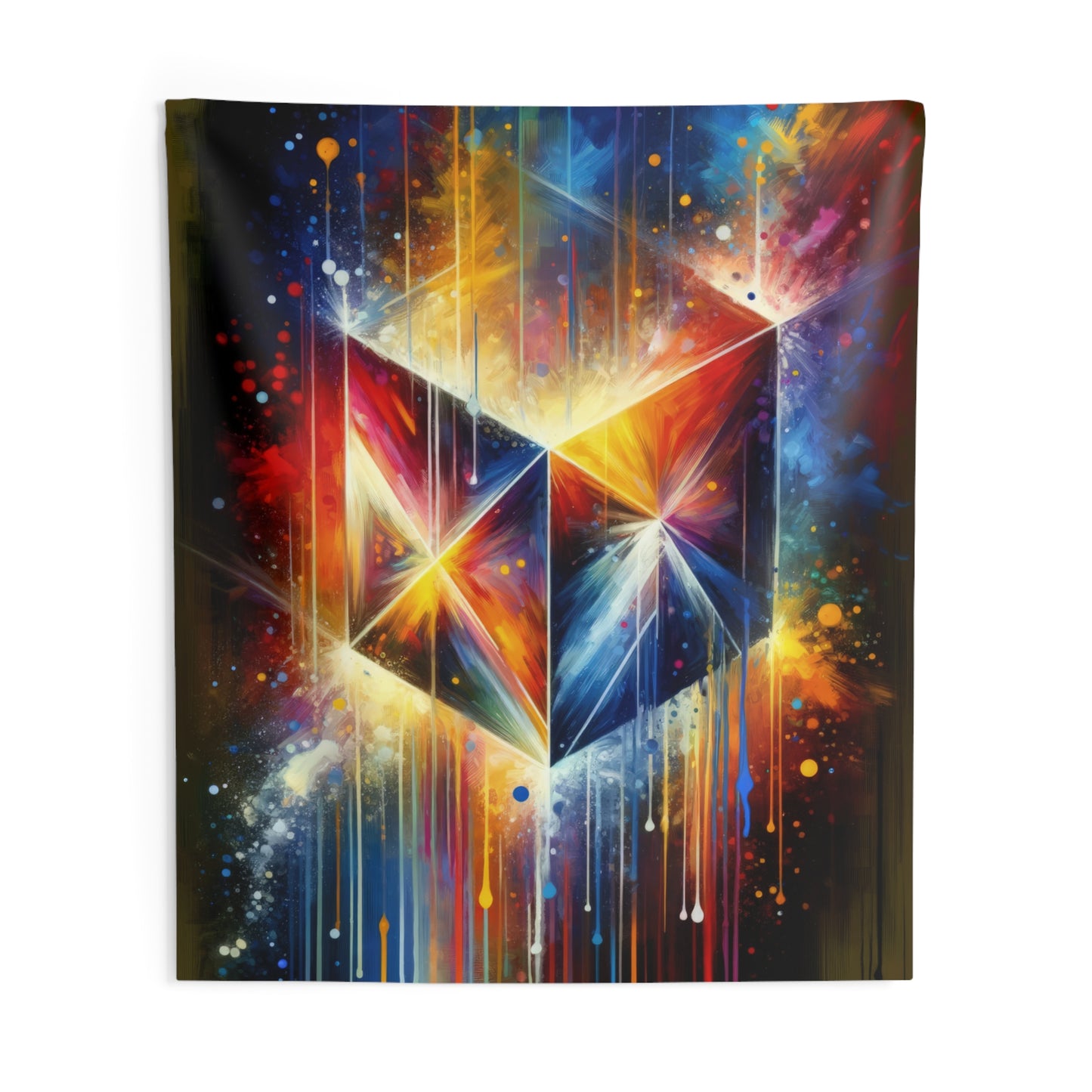 Prismatic Light Spectrum Indoor Wall Tapestries