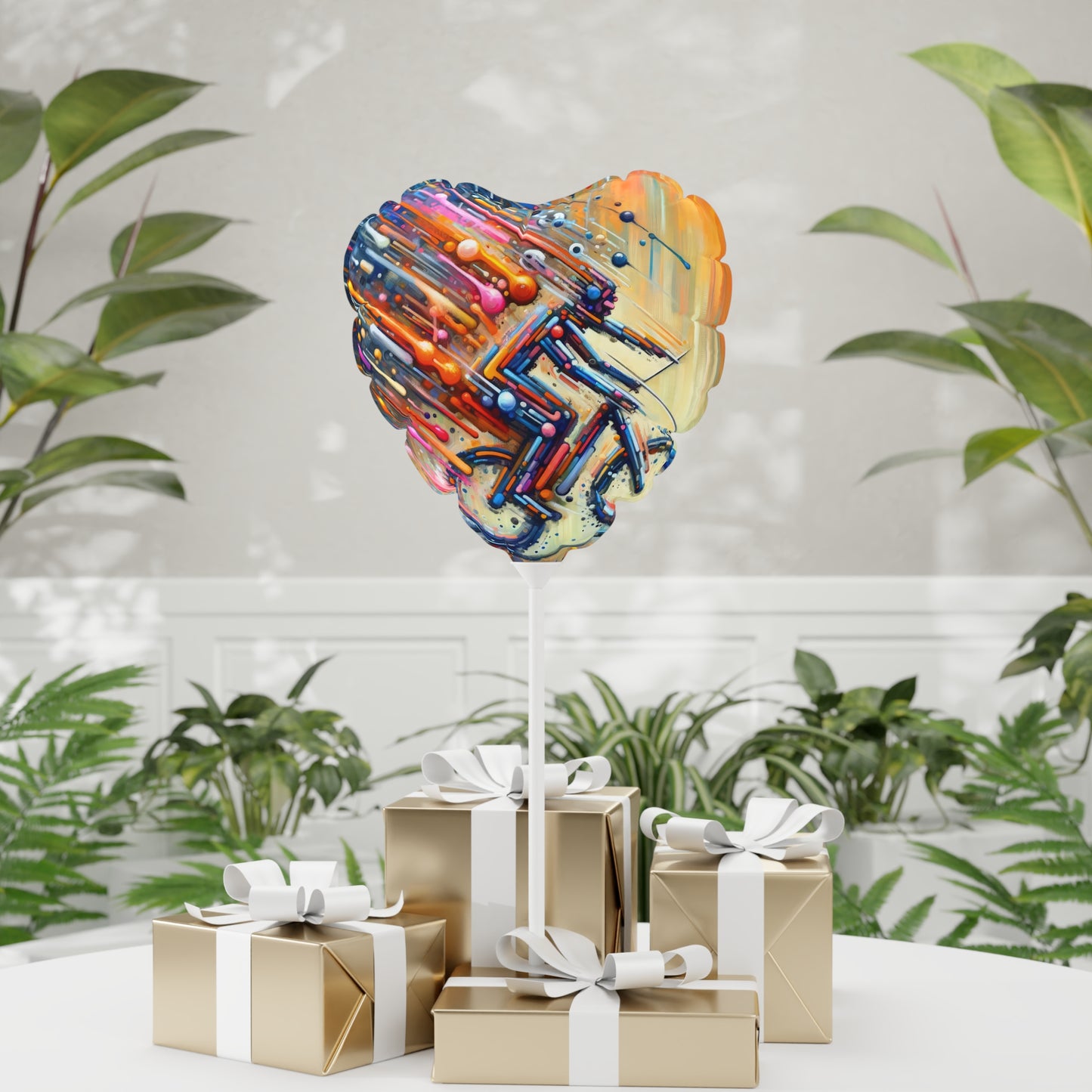 Vibrant Dynamic Sovereignty Balloon (Round and Heart-shaped), 11"