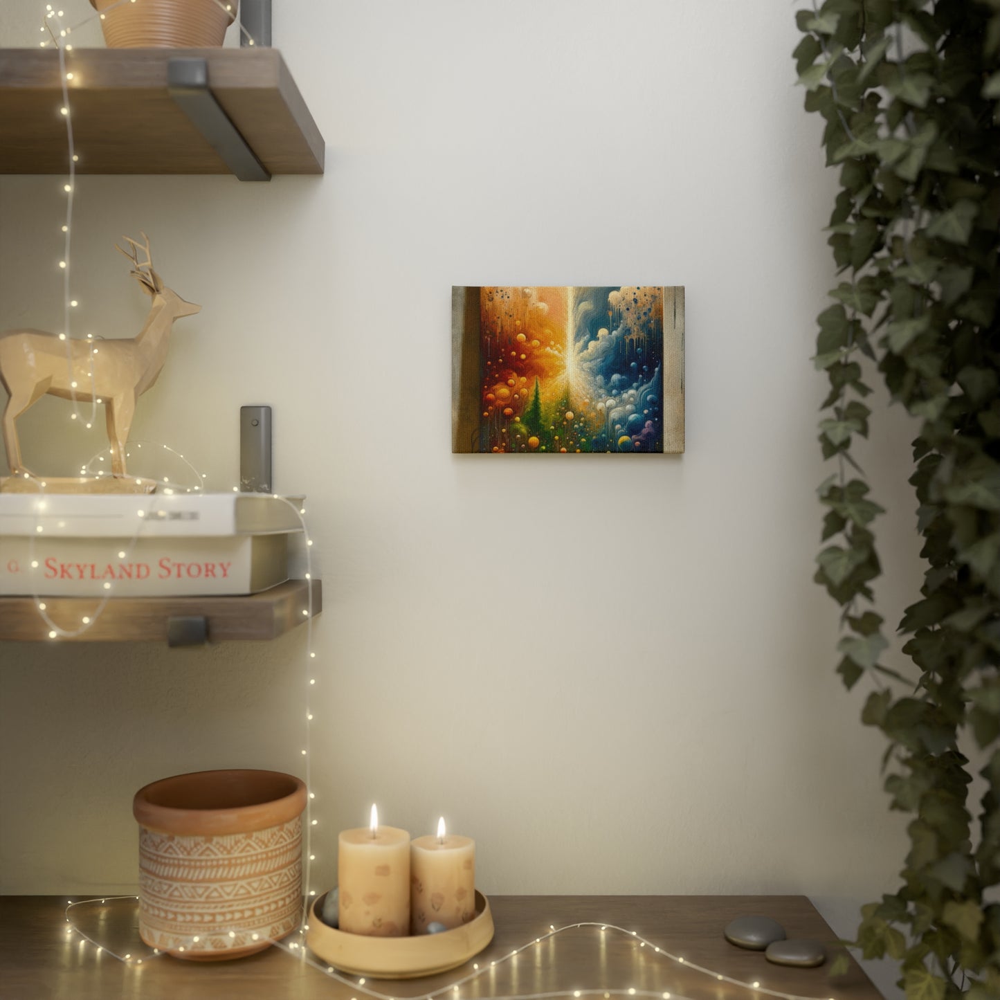 Disconnecting Harmonious Reconnection Canvas Photo Tile