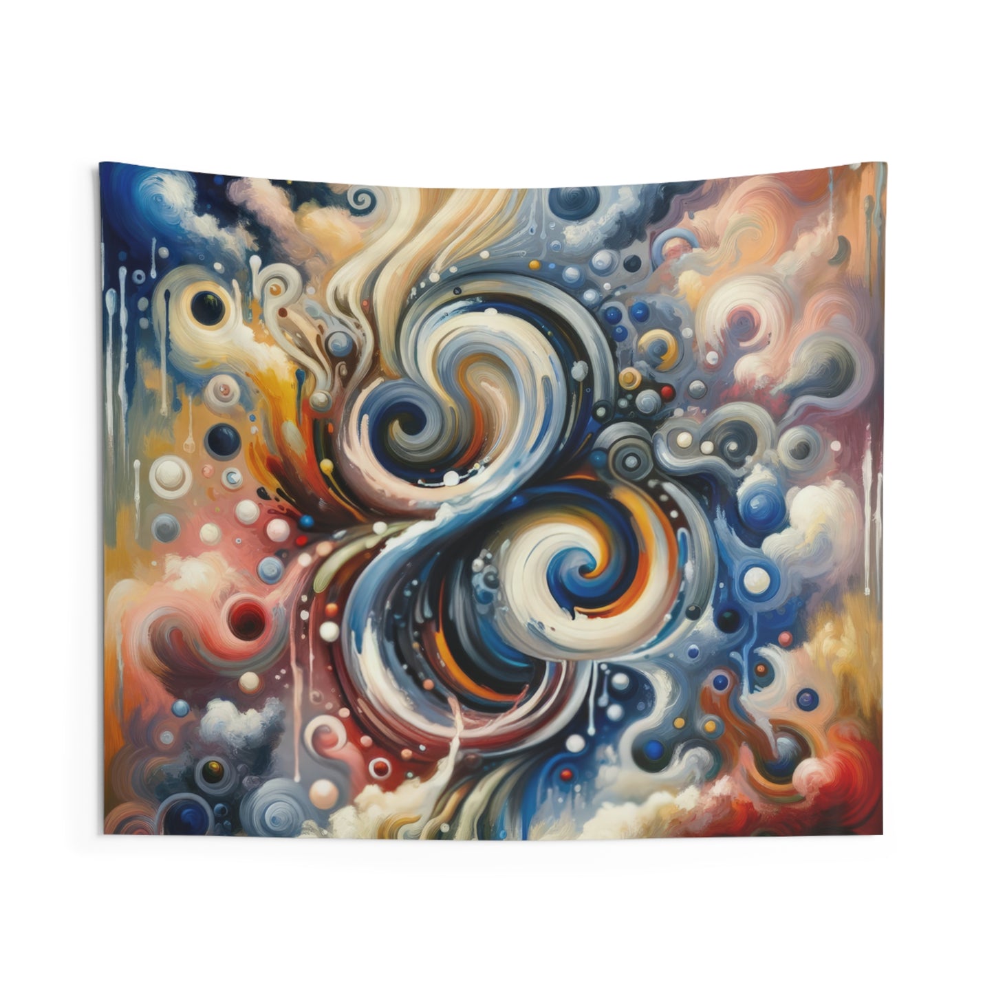 Paradoxical Embrace Tachism Indoor Wall Tapestries