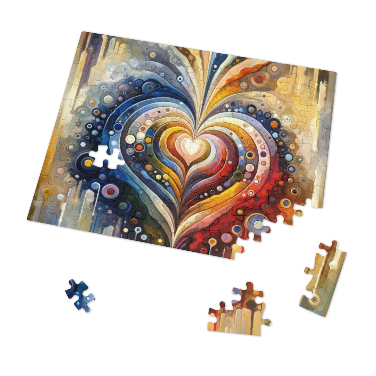 Harmonic Heart Essence Jigsaw Puzzle (30, 110, 252, 500,1000-Piece)