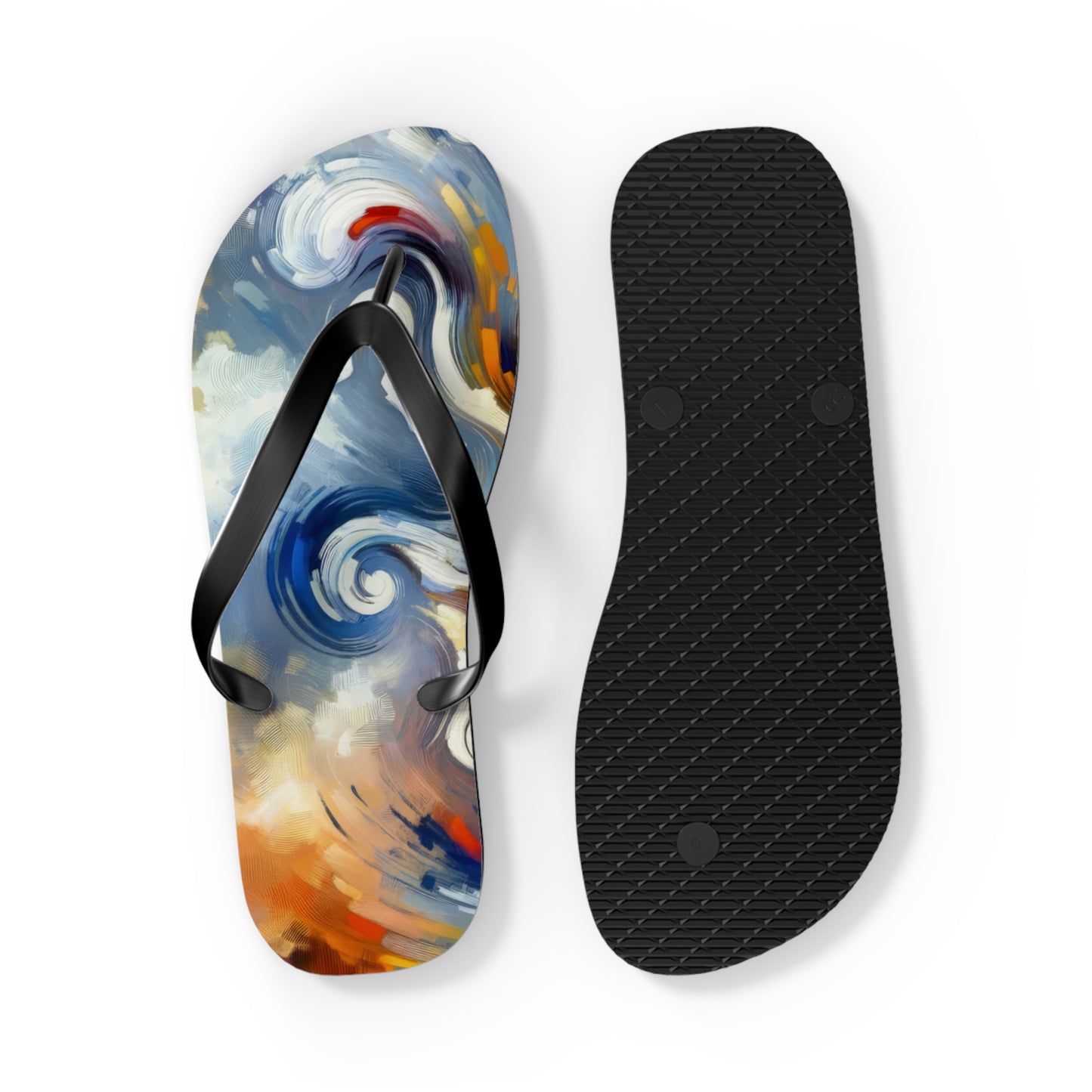 Dancing Disruption Tachism Flip Flops