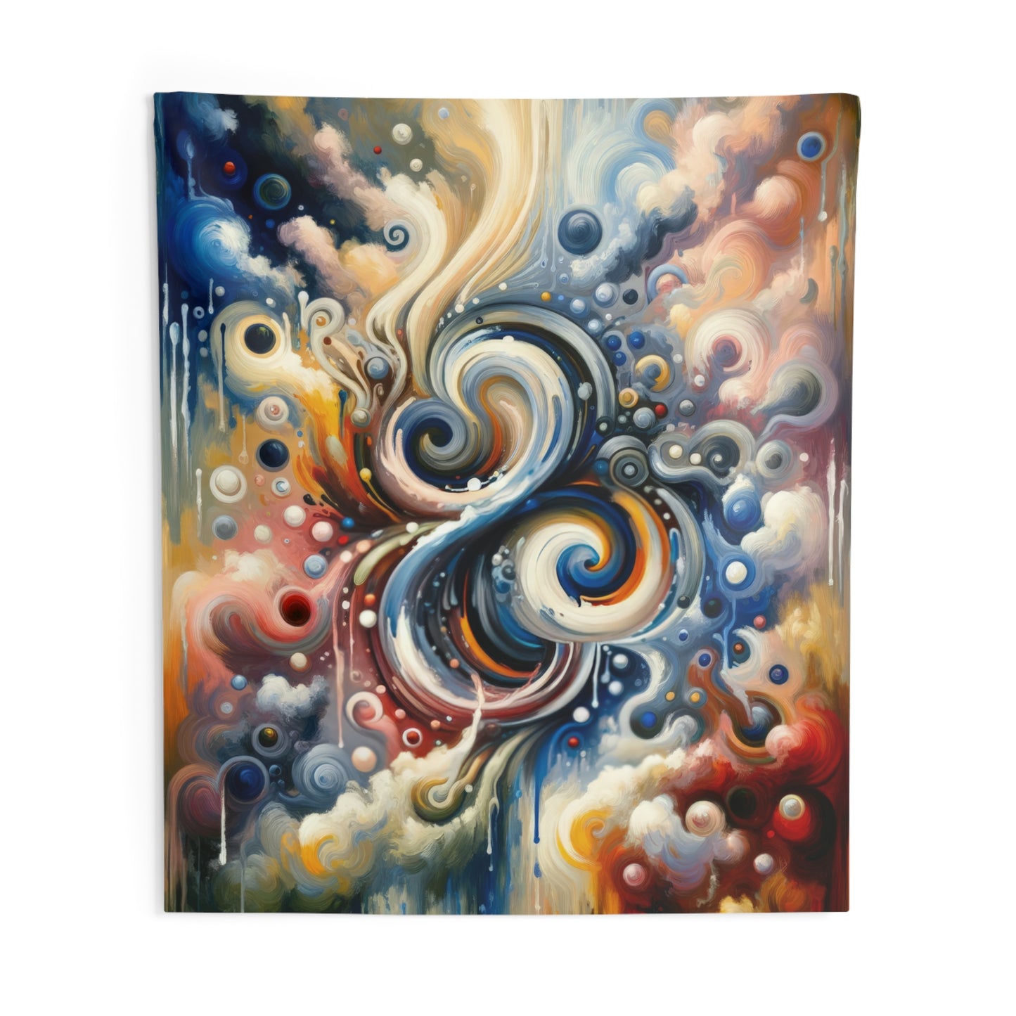 Paradoxical Embrace Tachism Indoor Wall Tapestries