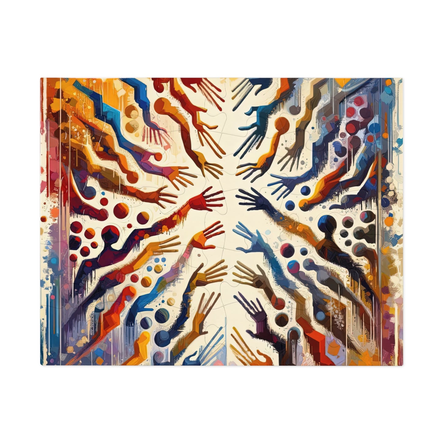 Architects Wisdom Tachism Jigsaw Puzzle (30, 110, 252, 500,1000-Piece)