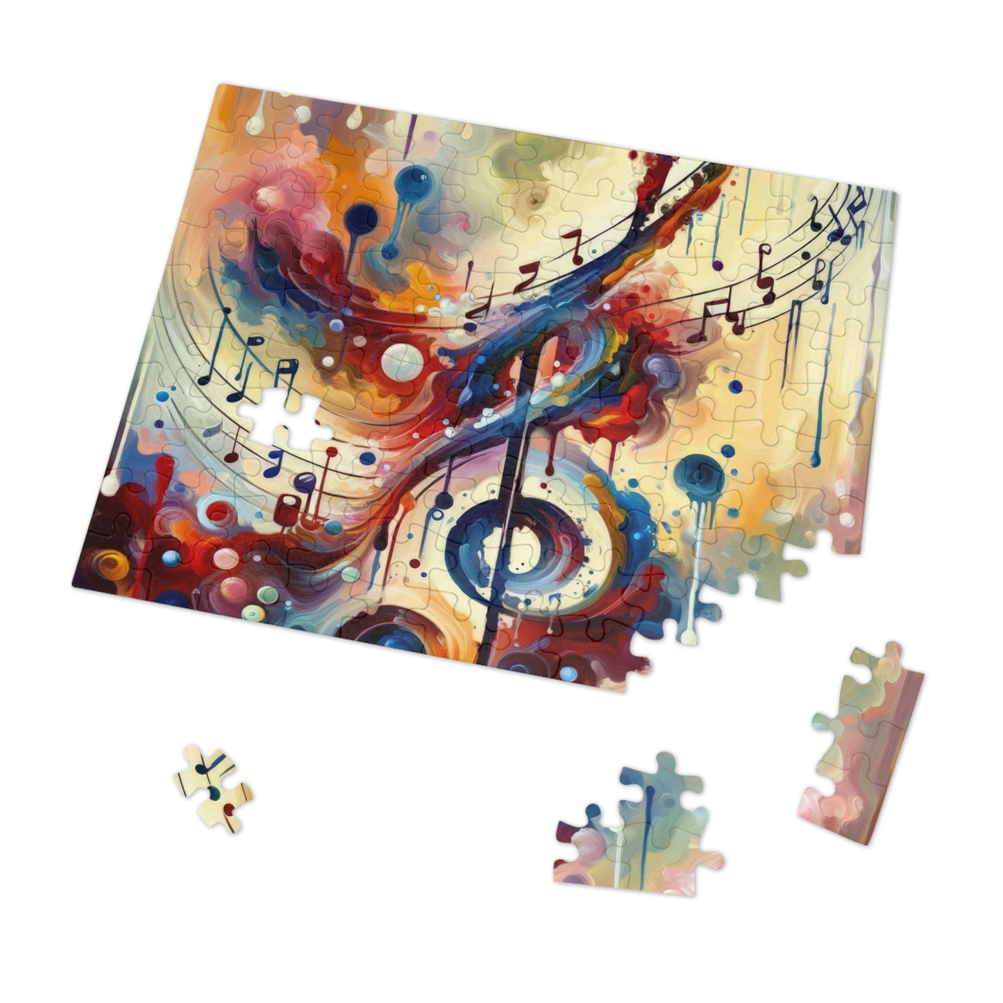 Harmonizing Melody Life Jigsaw Puzzle (30, 110, 252, 500,1000-Piece)