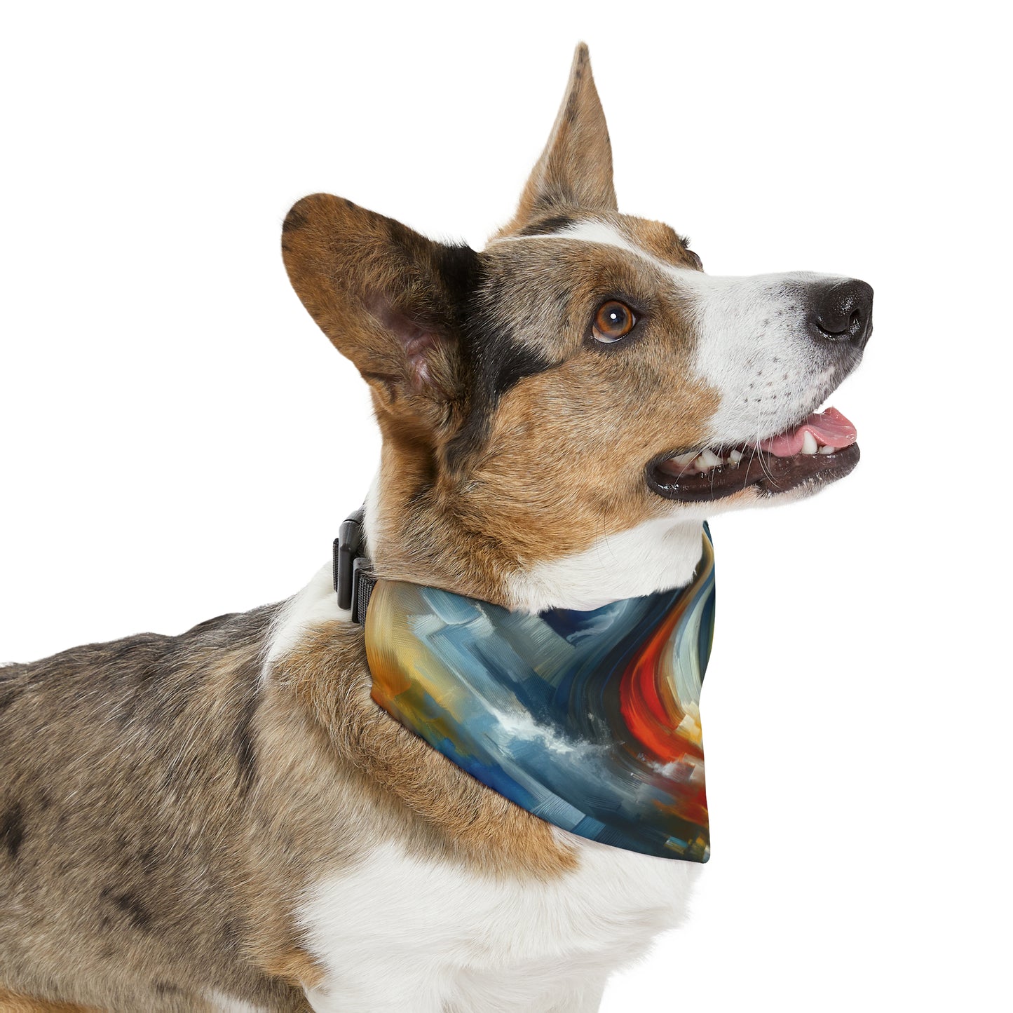 Persistence Force Abstract Pet Bandana Collar