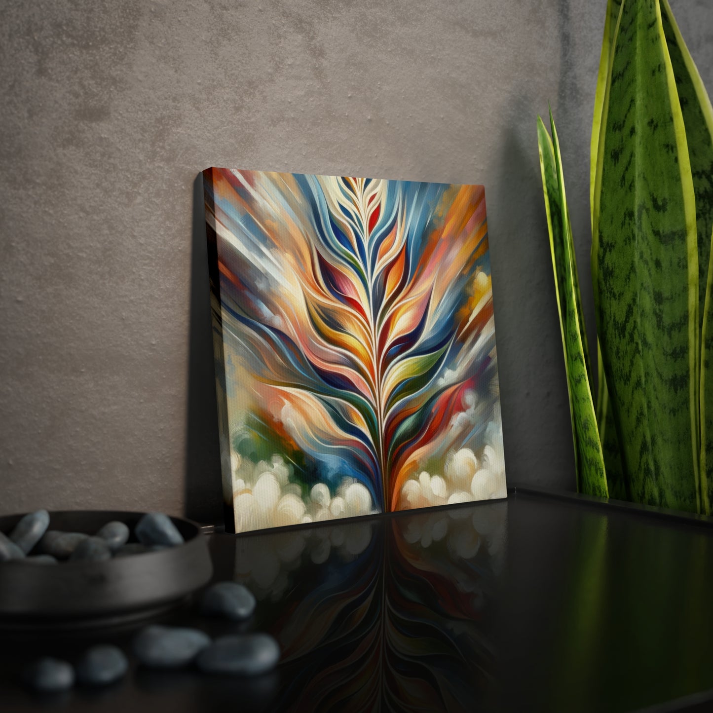 Sovereign Radiance Cultivation Canvas Photo Tile