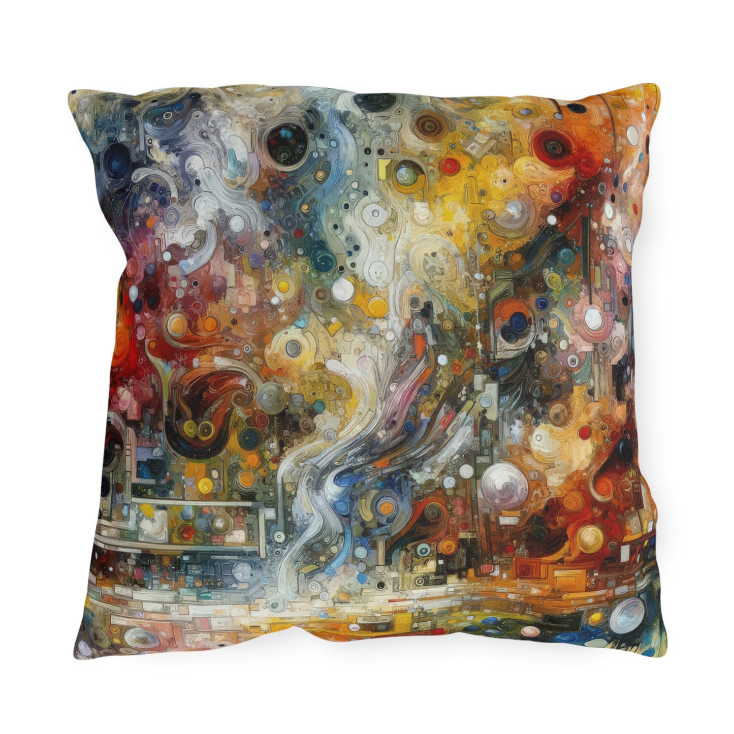Perception Mosaic Abstract Outdoor Pillows