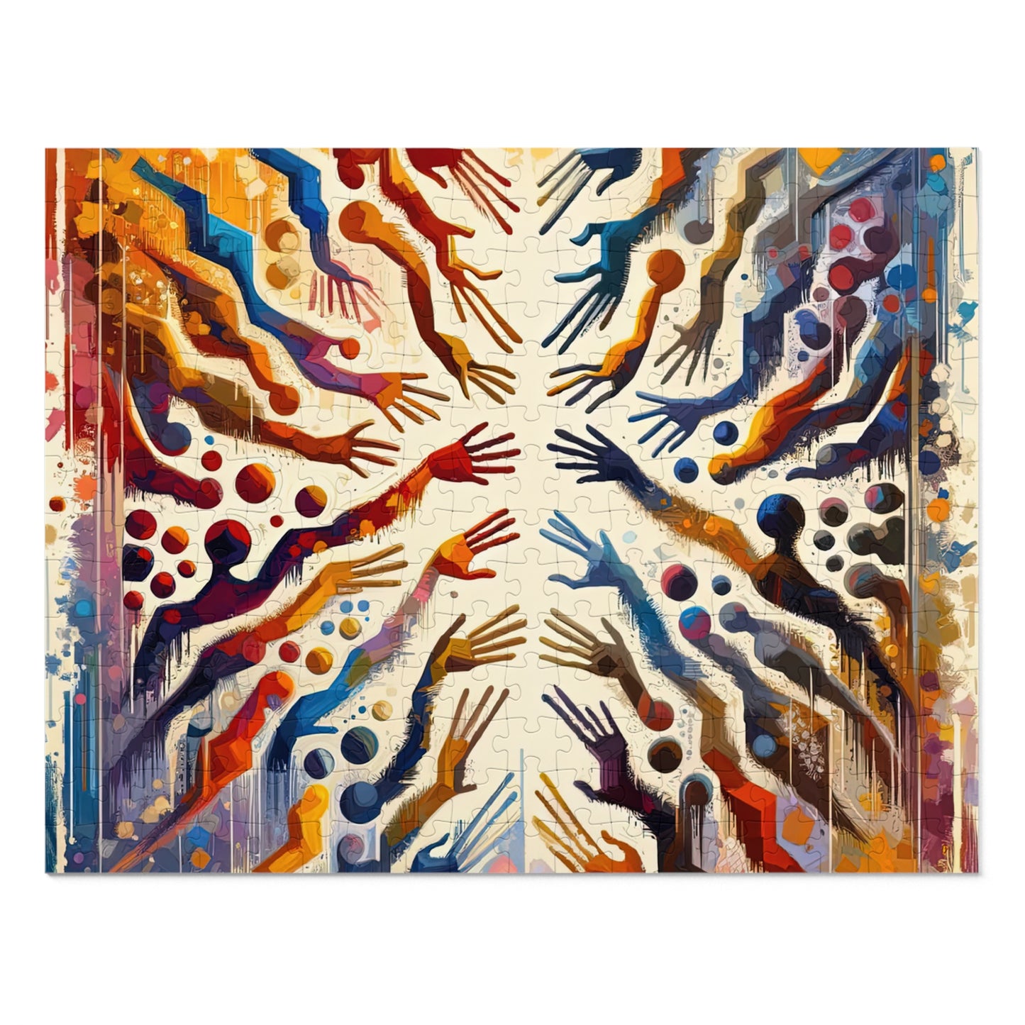 Architects Wisdom Tachism Jigsaw Puzzle (30, 110, 252, 500,1000-Piece)