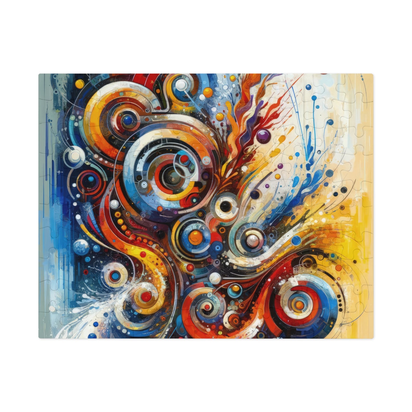 Harmonic Abstract Synergy Jigsaw Puzzle (30, 110, 252, 500,1000-Piece)