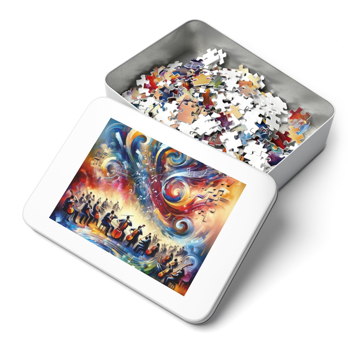 Vibrant Maestro Symphony Jigsaw Puzzle (30, 110, 252, 500,1000-Piece)