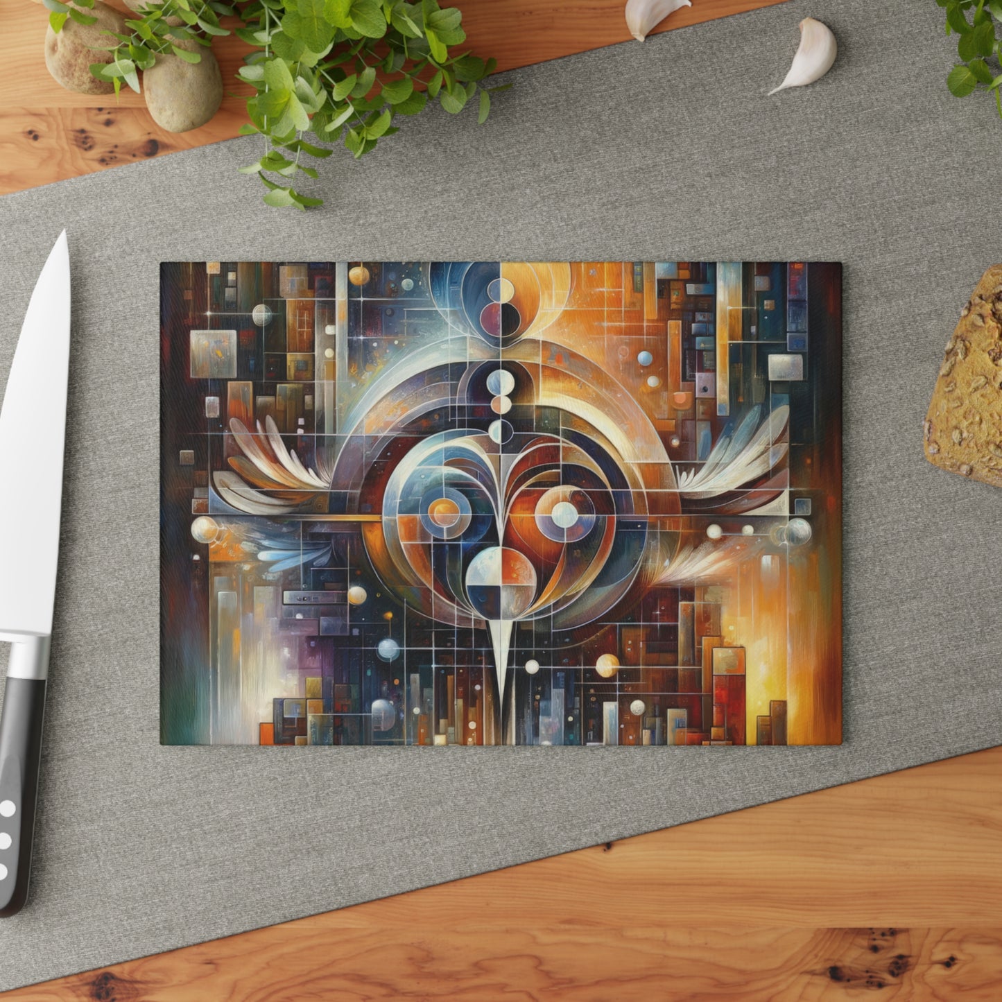 Tech Spirit Balance Glass Cutting Board