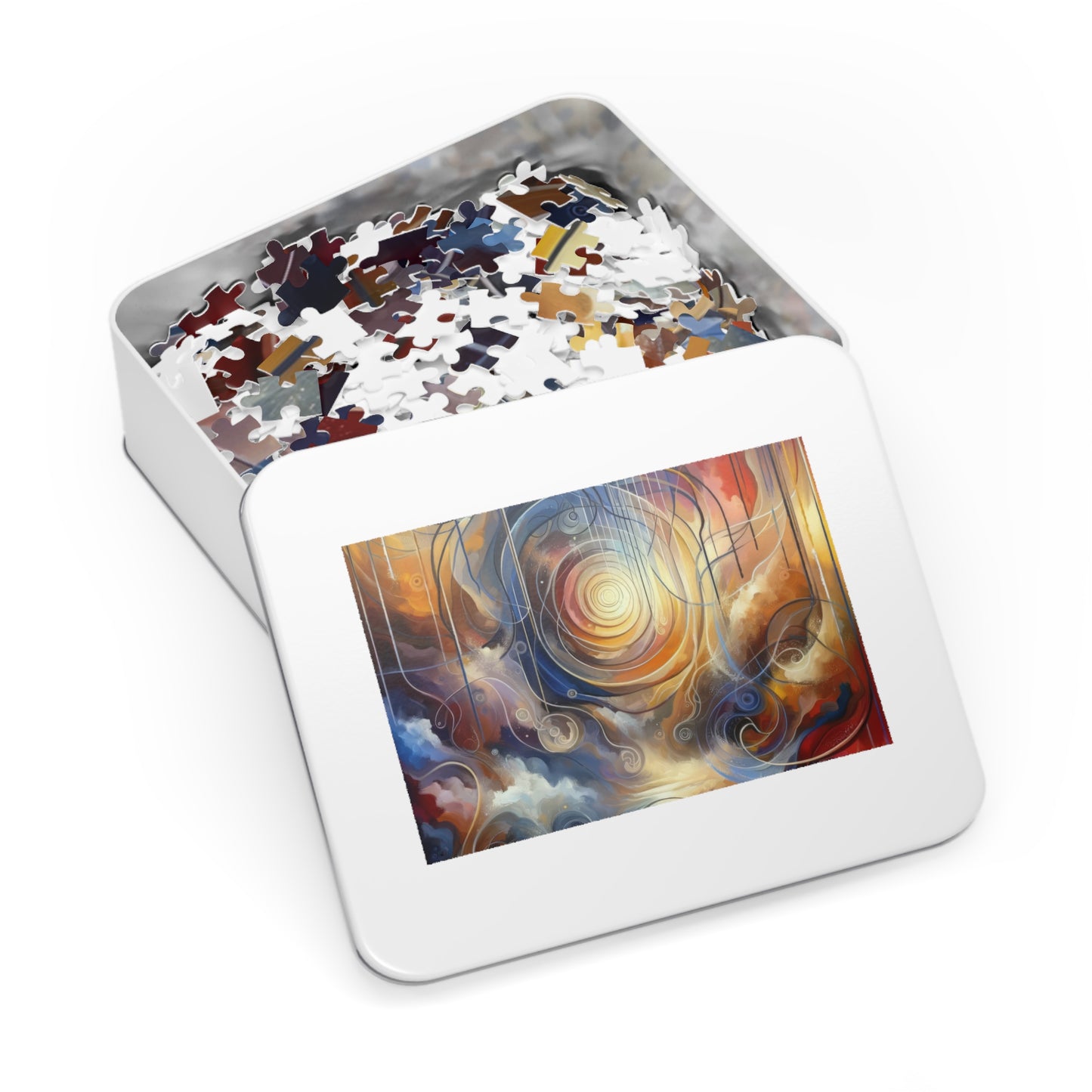 Presence Anchored Tachism Jigsaw Puzzle (30, 110, 252, 500,1000-Piece)