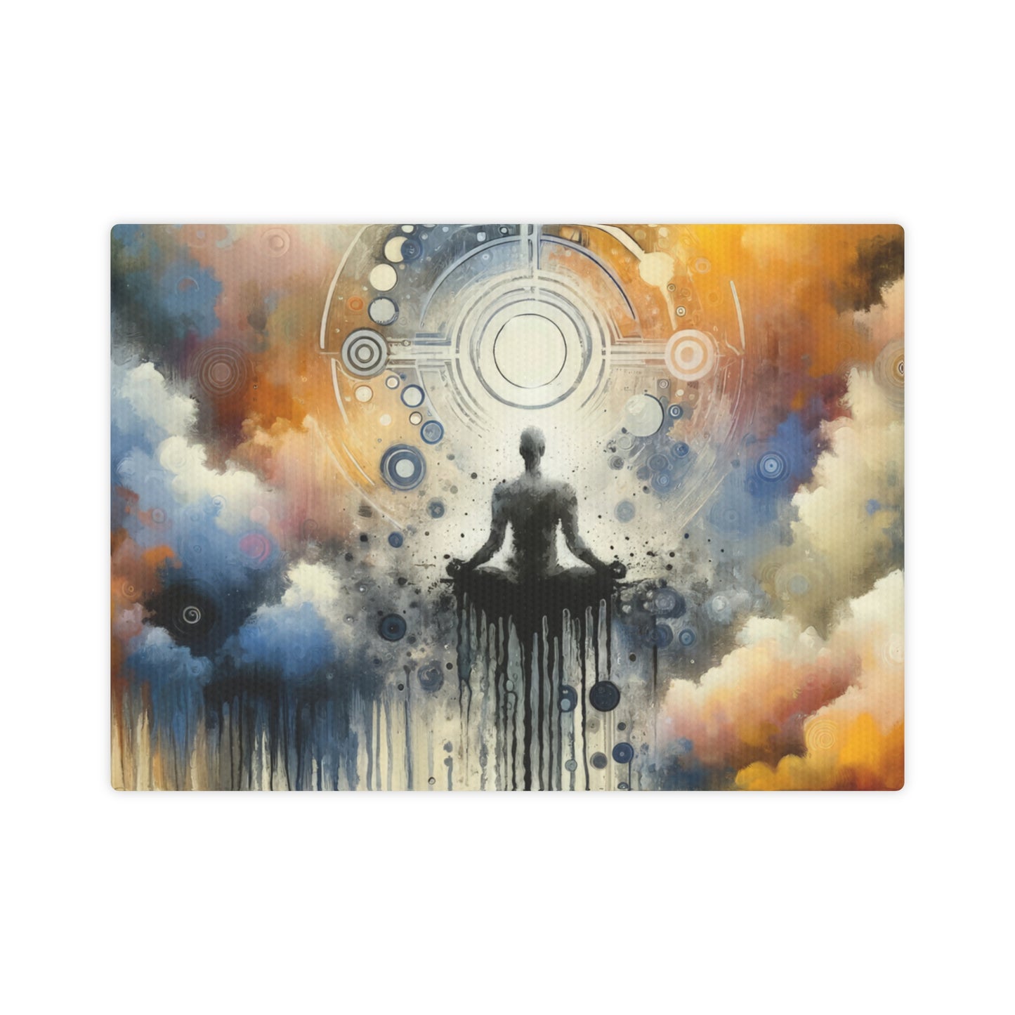 Mindful Transformation Profundity Canvas Photo Tile