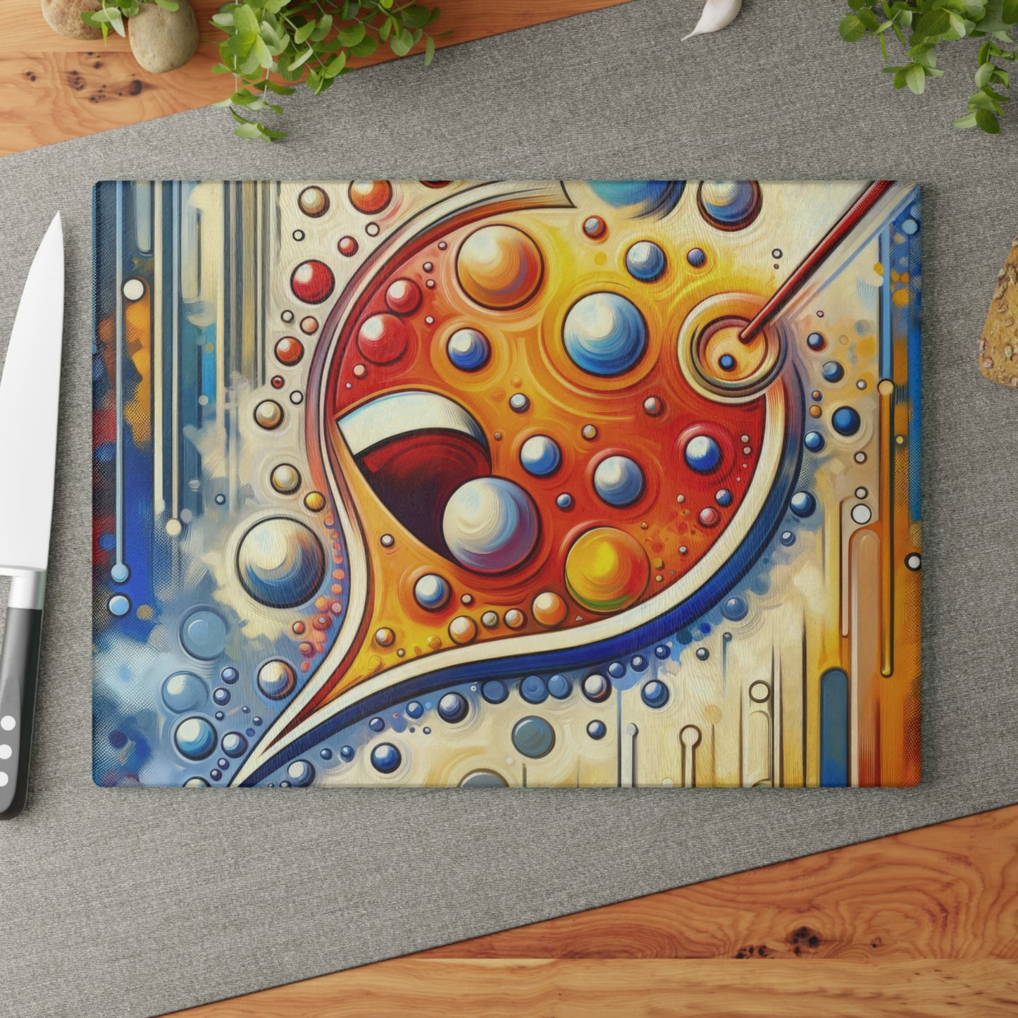 Humorous Dialogue Gateway Glass Cutting Board