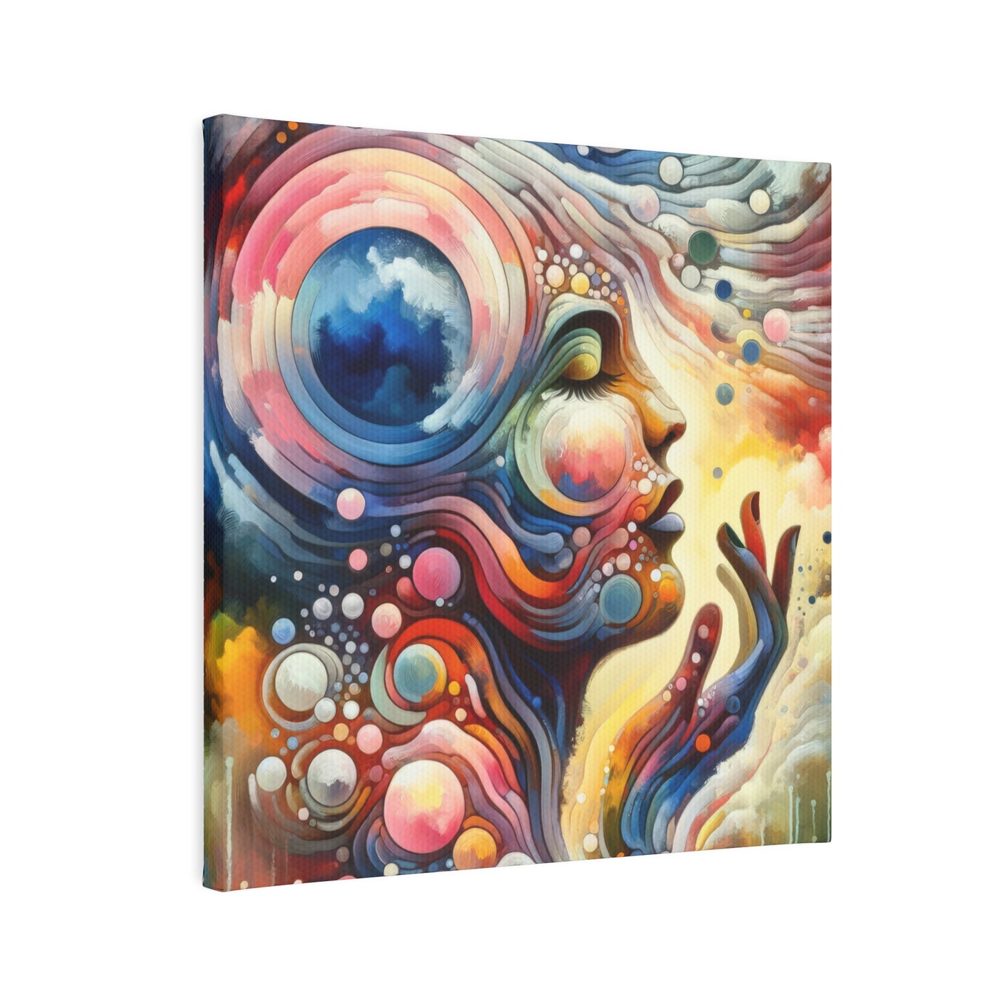 Mindful Melody Harmony Canvas Photo Tile