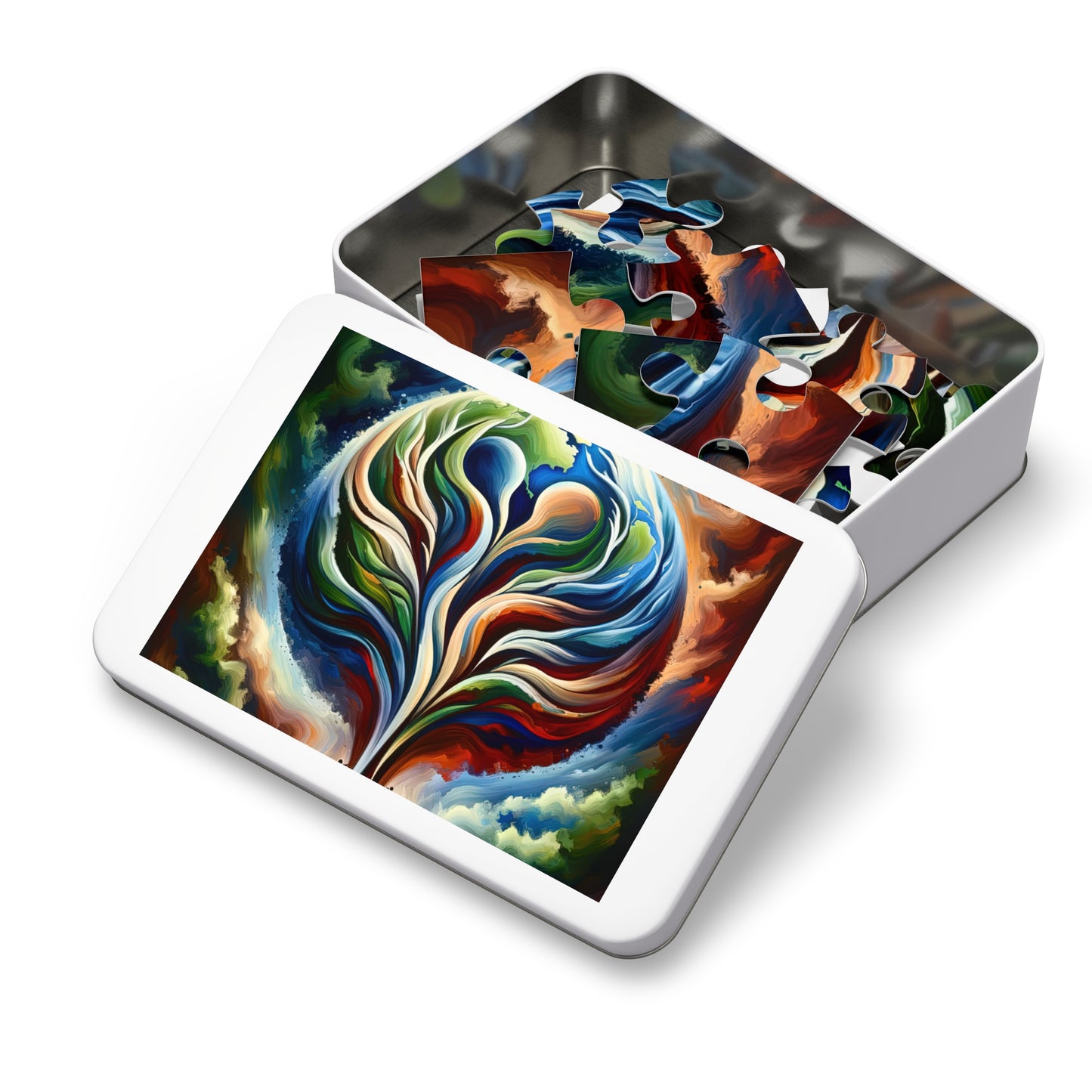 Interconnected Earth Advocates Jigsaw Puzzle (30, 110, 252, 500,1000-Piece)