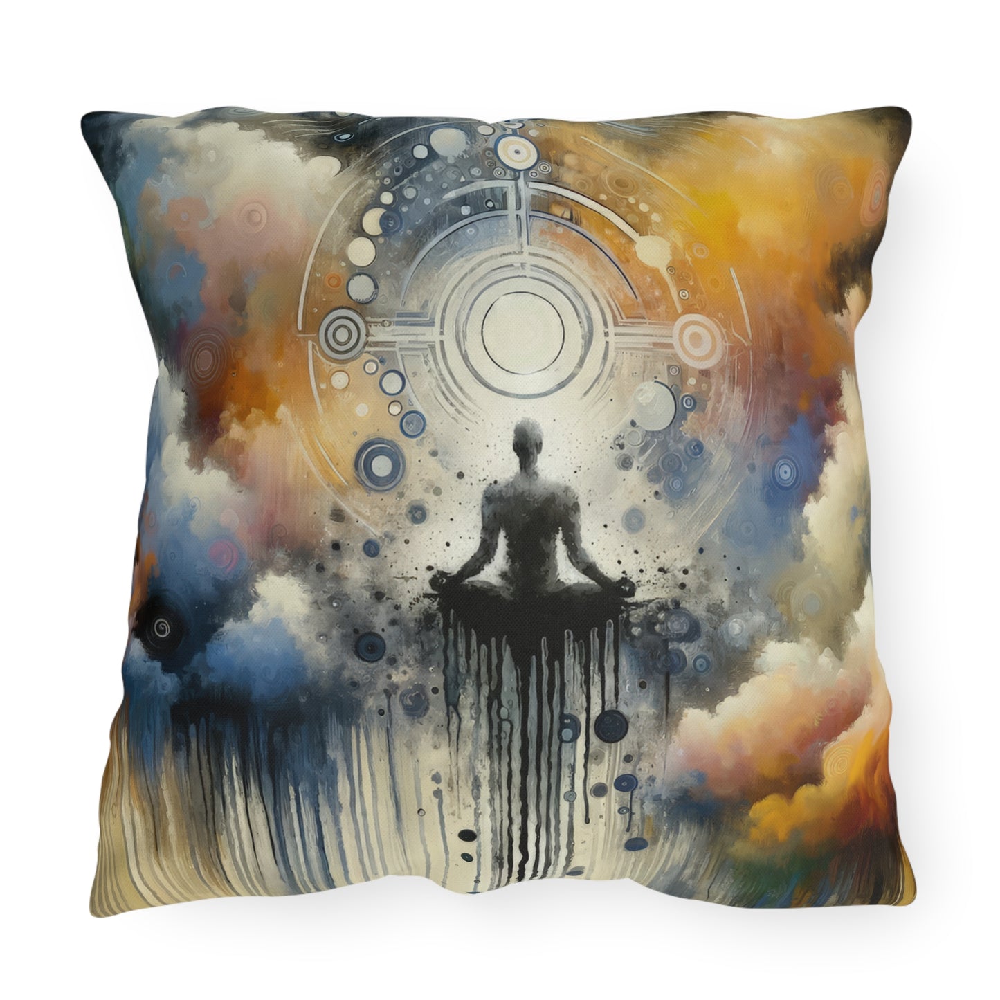 Mindful Transformation Profundity Outdoor Pillows