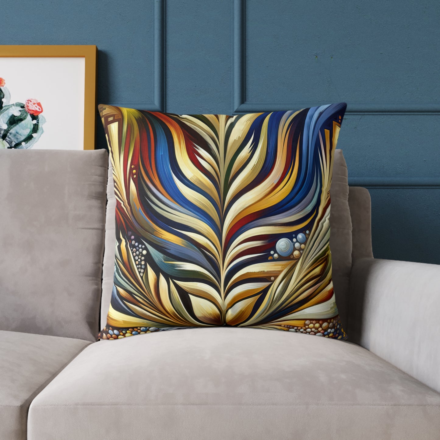Efficacy Seed Growth Spun Polyester Pillow