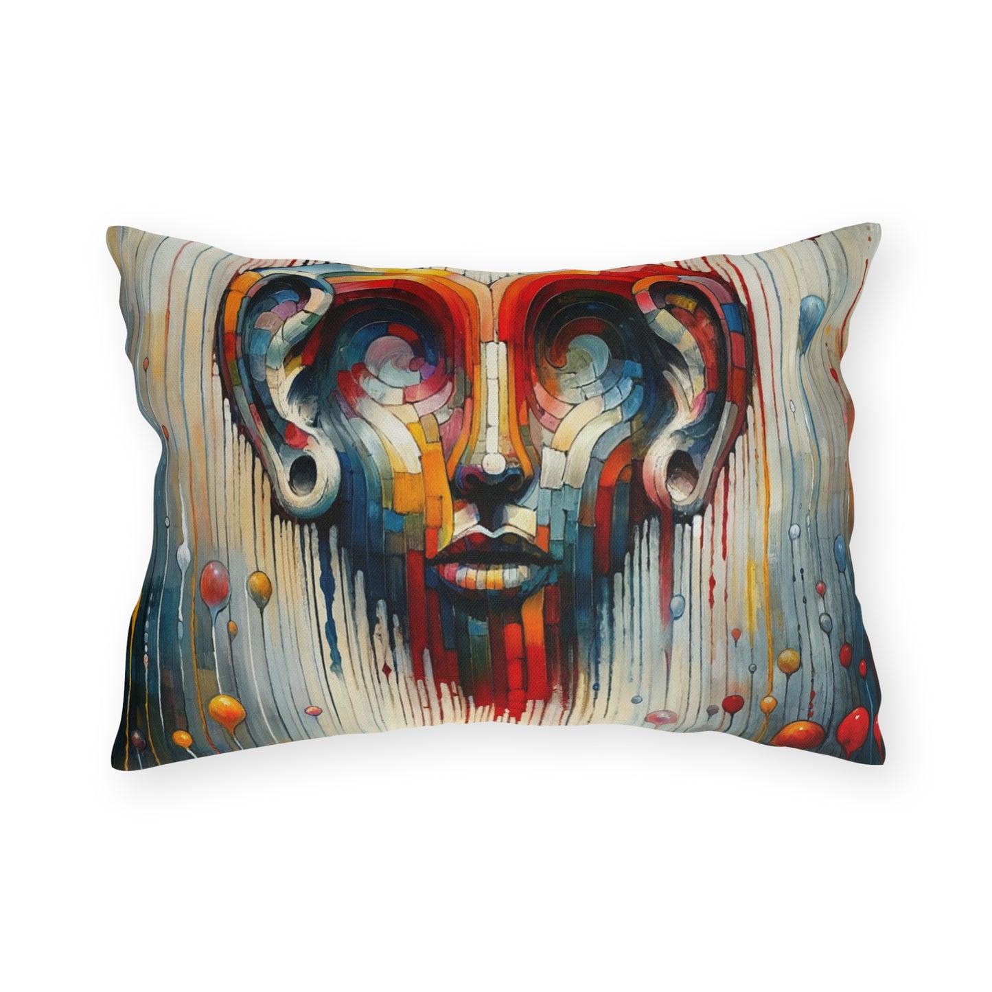 Ears Heart Expression Outdoor Pillows