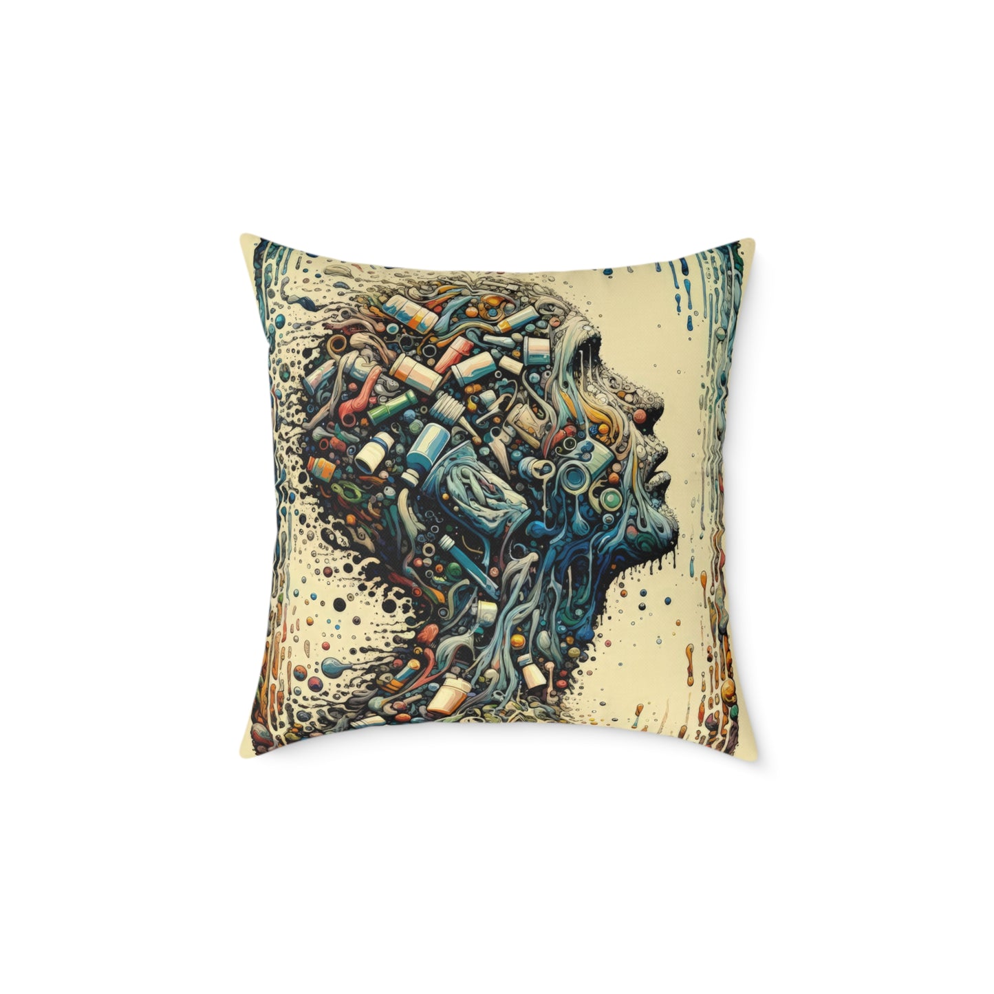 Rethinking Consumption Transformation Spun Polyester Pillow