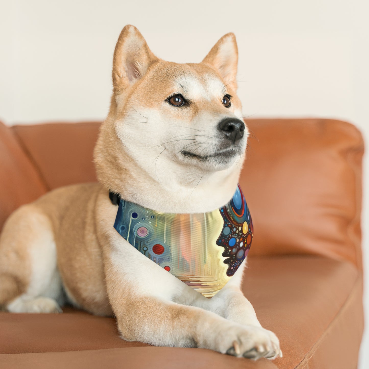 Echoed Intrinsic Universality Pet Bandana Collar