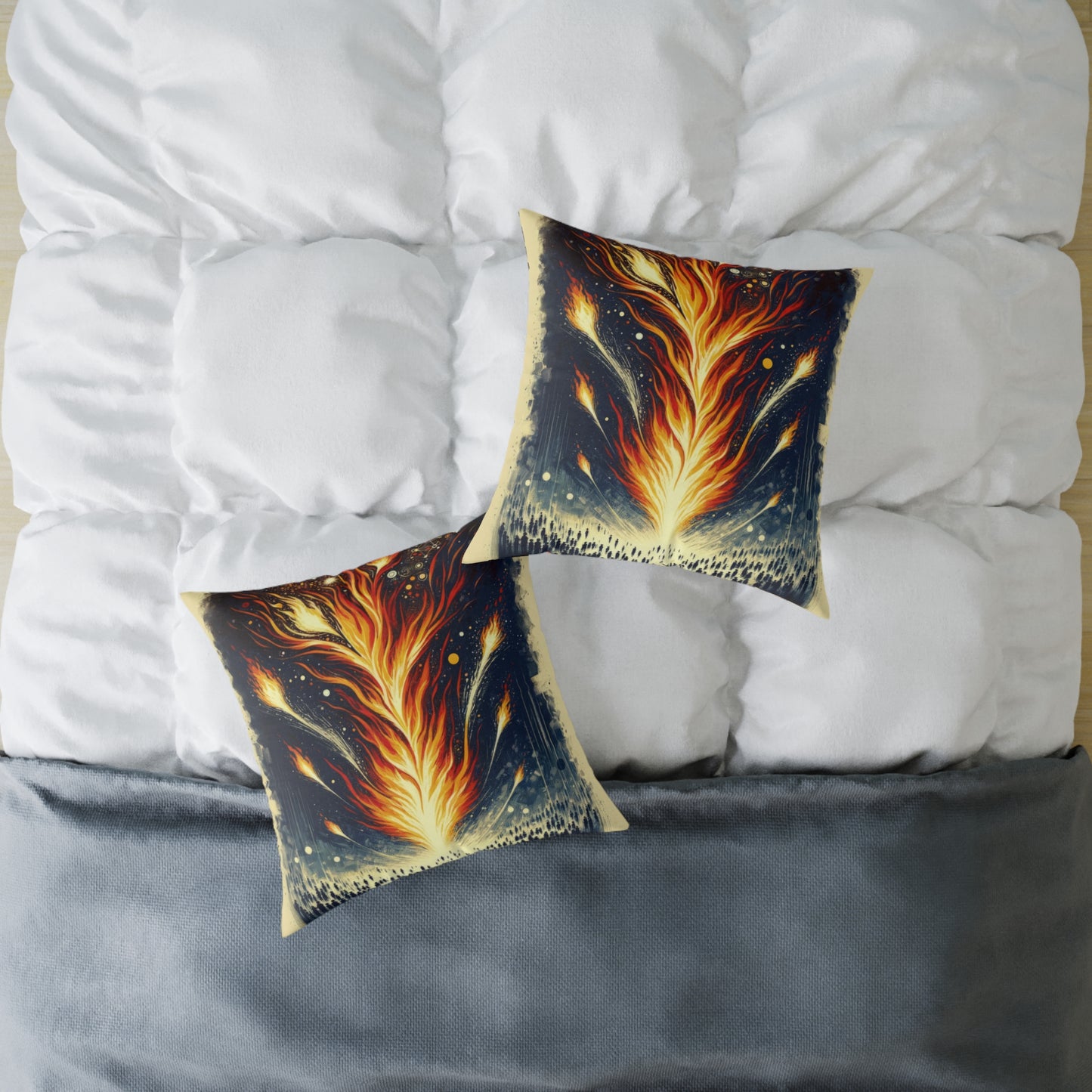 Ignition Change Catalyst Spun Polyester Pillow