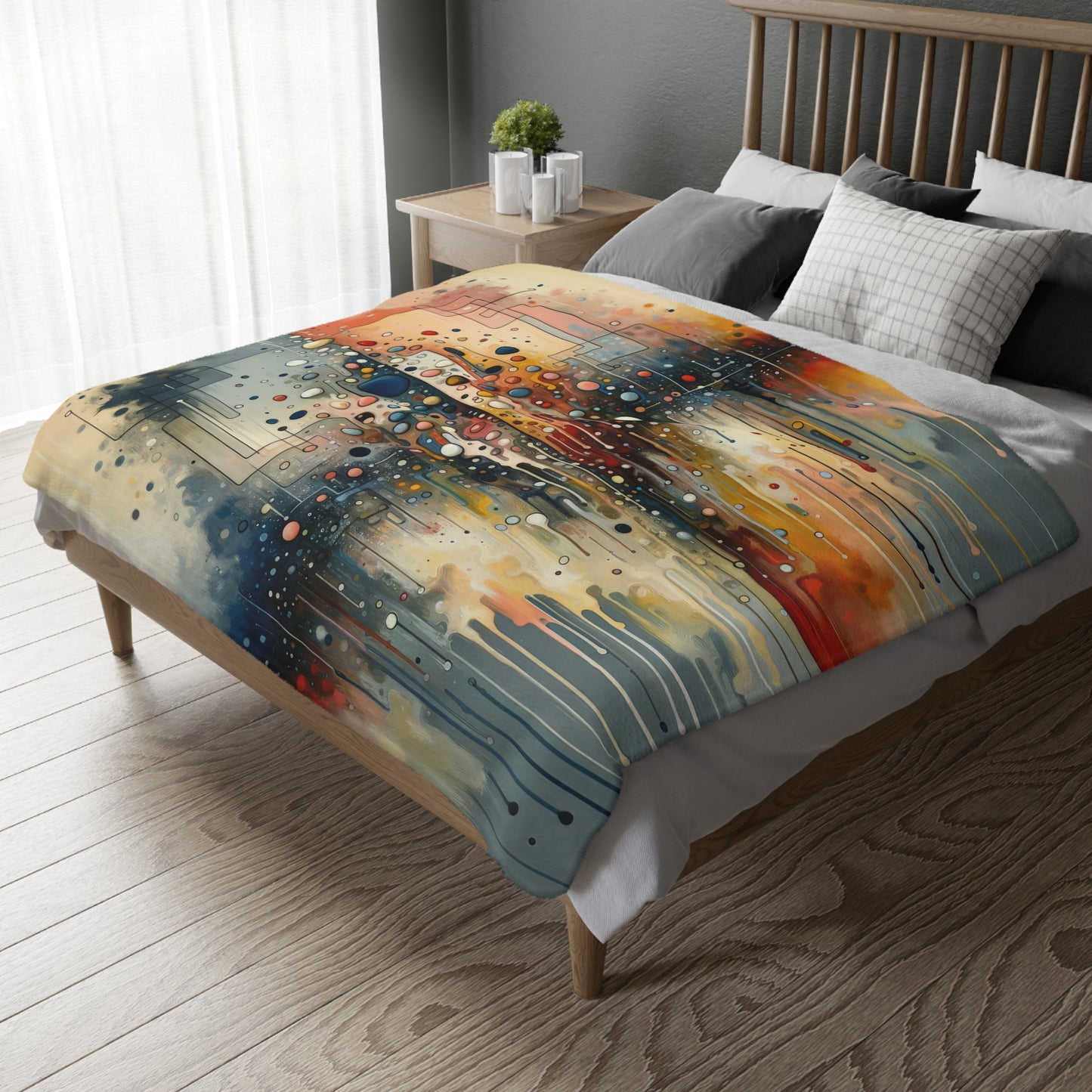 Illusive Division Mirage Velveteen Microfiber Blanket (Two-sided print)
