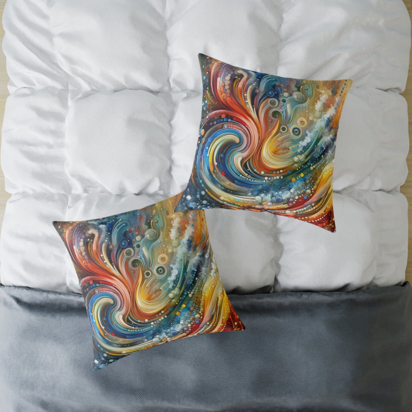 Dynamic Unity Tapestry Spun Polyester Pillow
