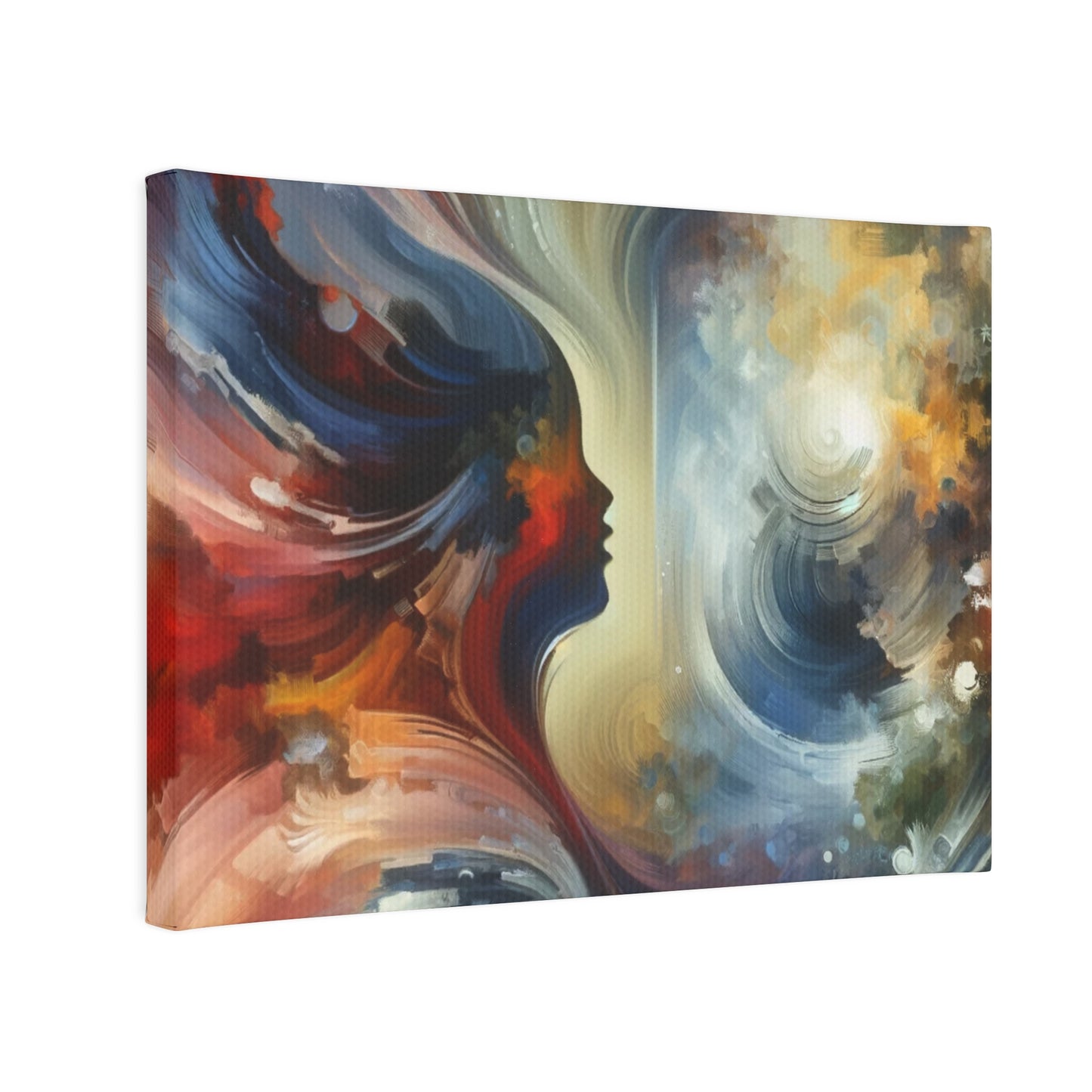 Embracing Sovereign Reflectivity Canvas Photo Tile
