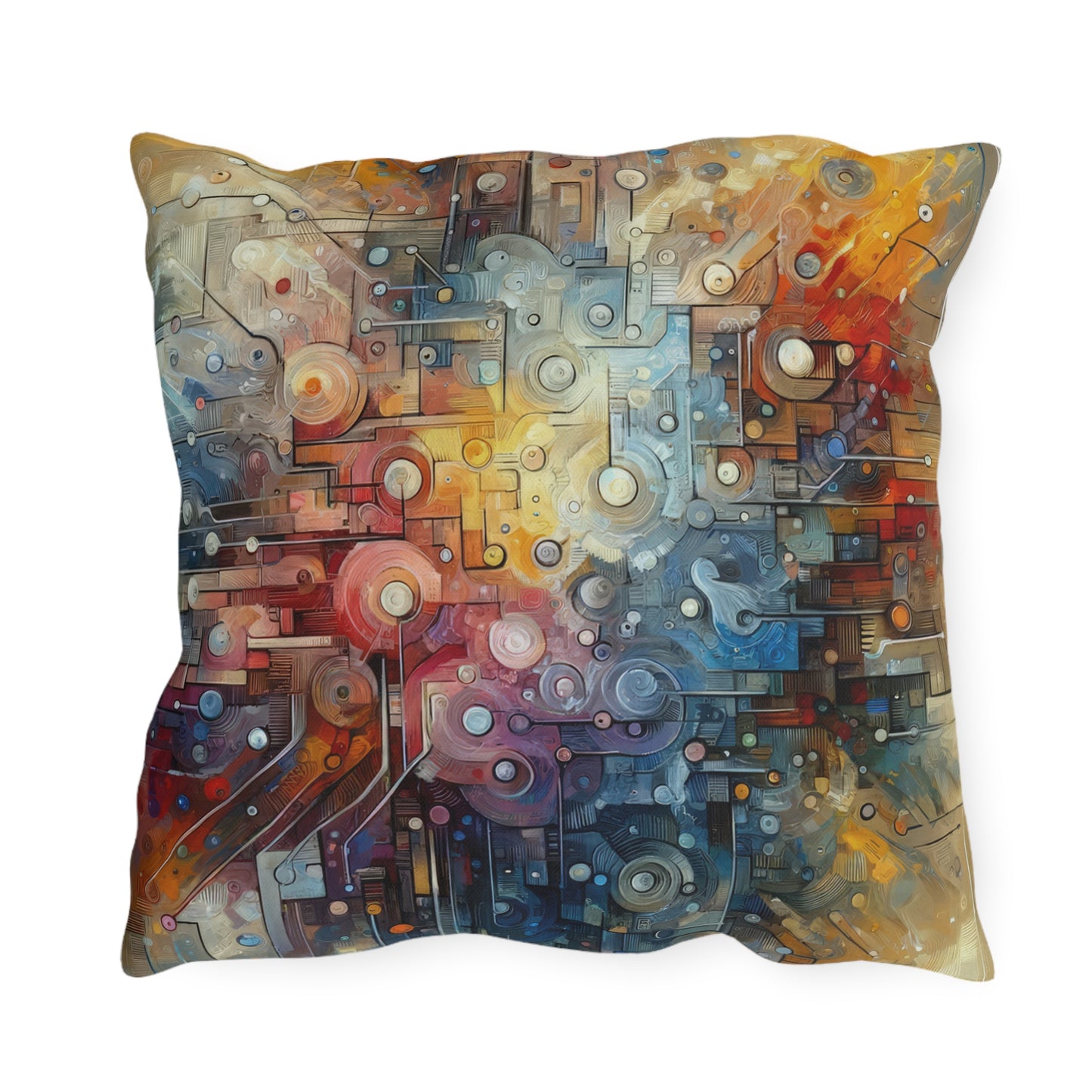 Empathy Scaffold Unity Outdoor Pillows