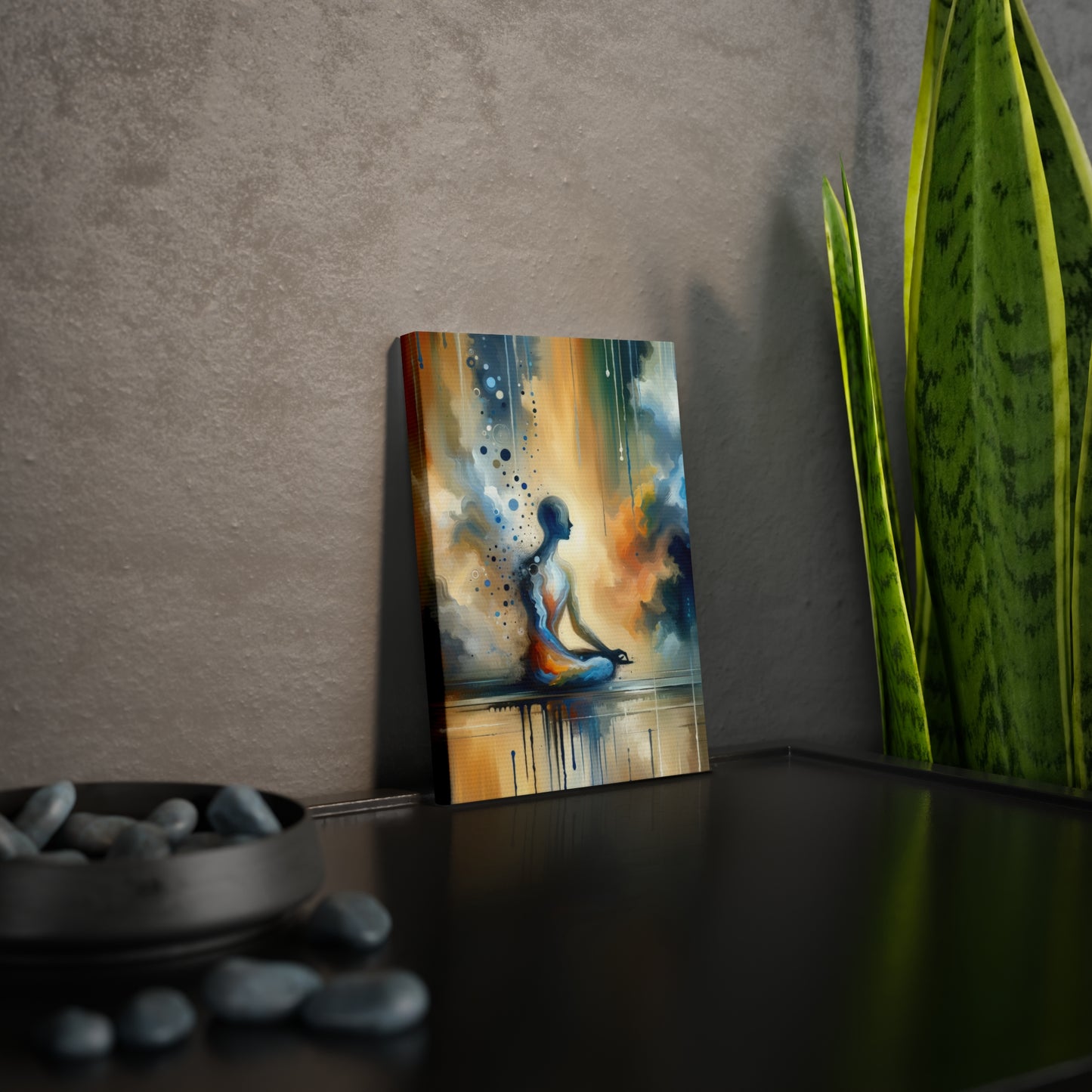 Resonance Abstract Healing Canvas Photo Tile